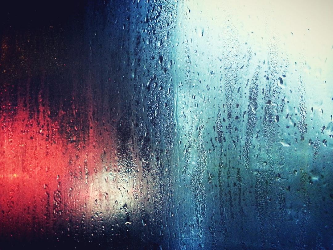Rain On Window Picture. Download Free Image