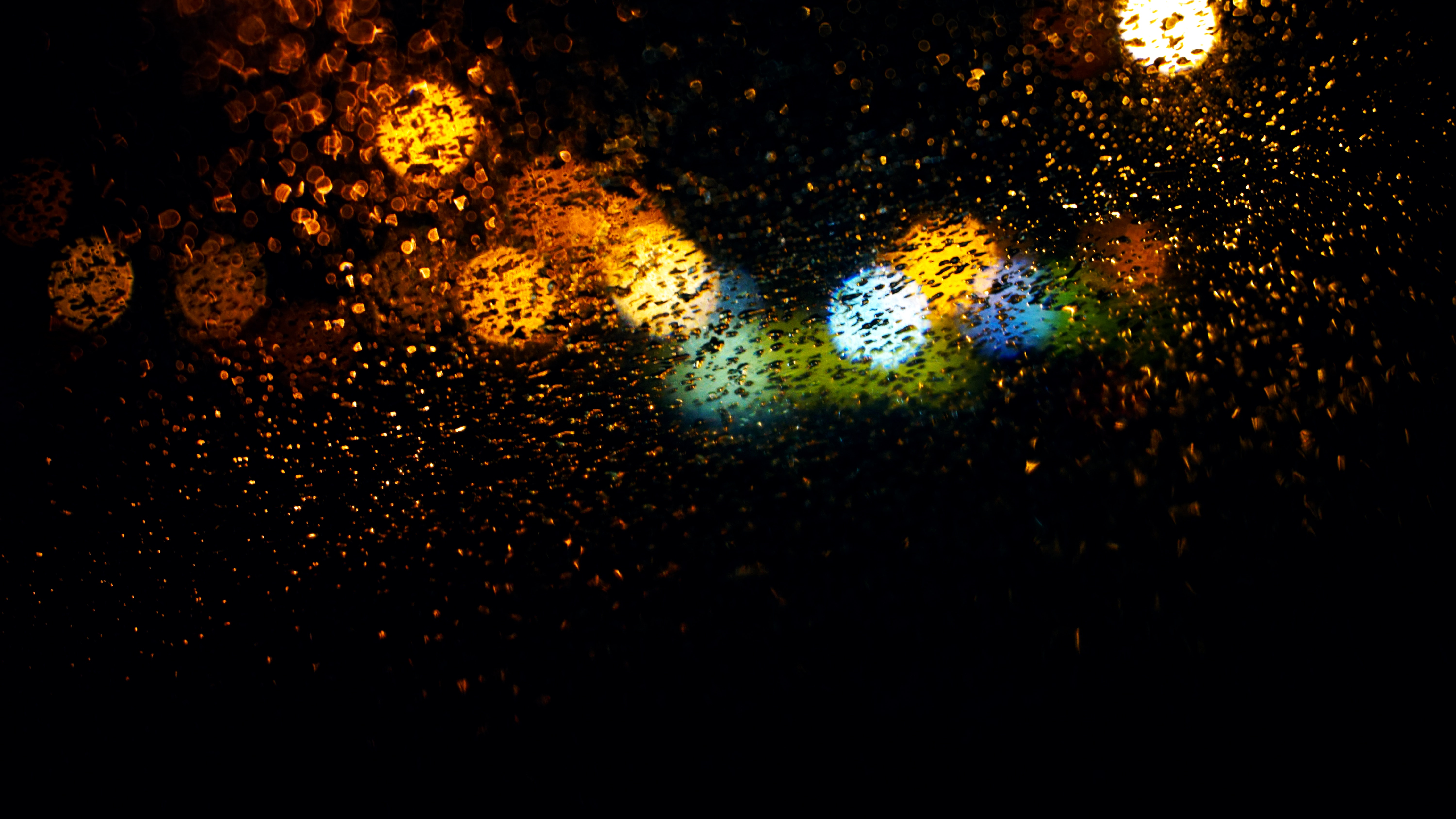 Blur Bokeh Effect Rain 5k, HD Photography, 4k Wallpaper