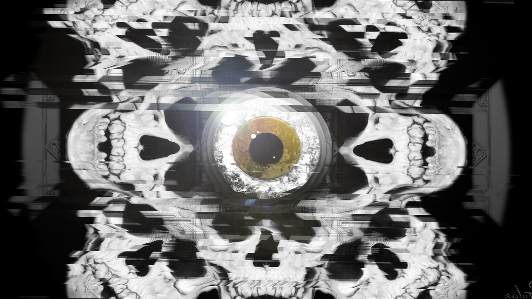 Pyramid, Wallpaper, Glitch, High Resolution Digital Photo