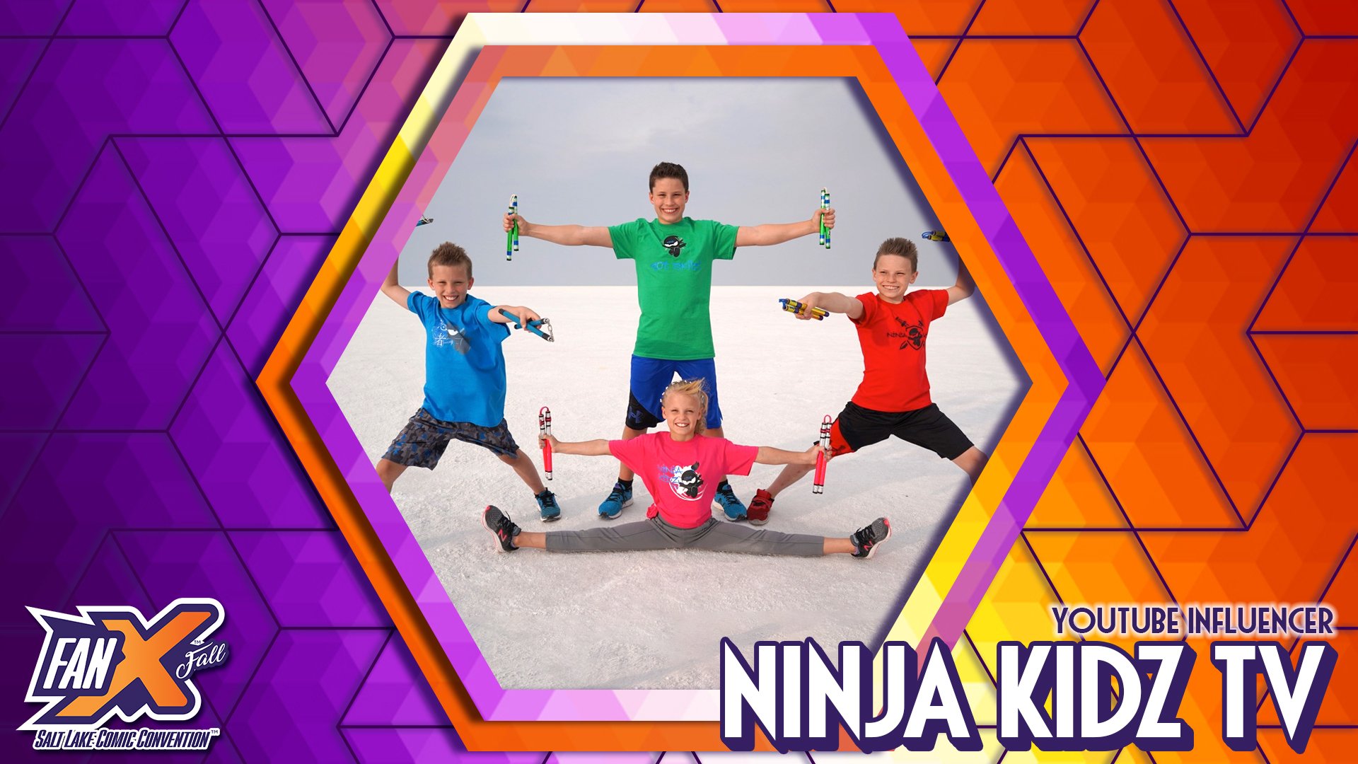 Ninja Kidz TV. FanX® Salt Lake Comic Convention™