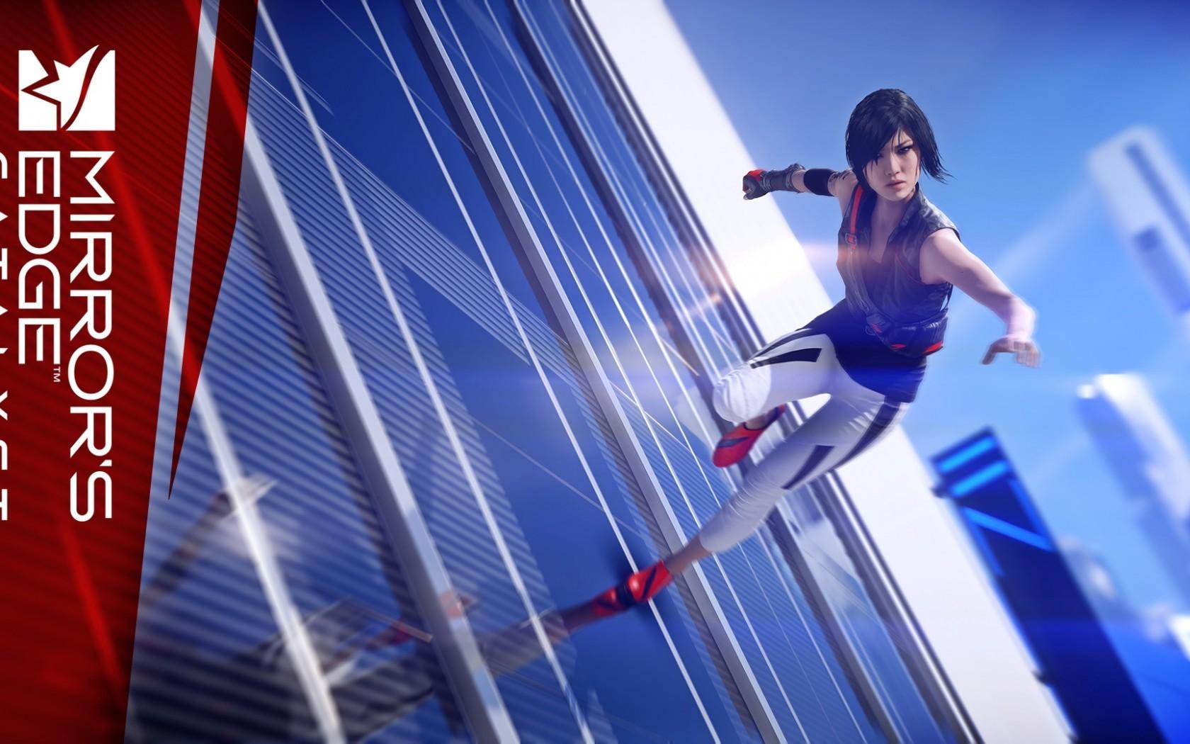 Download 1680x1050 Mirrors Edge Catalyst, Running Wallpaper