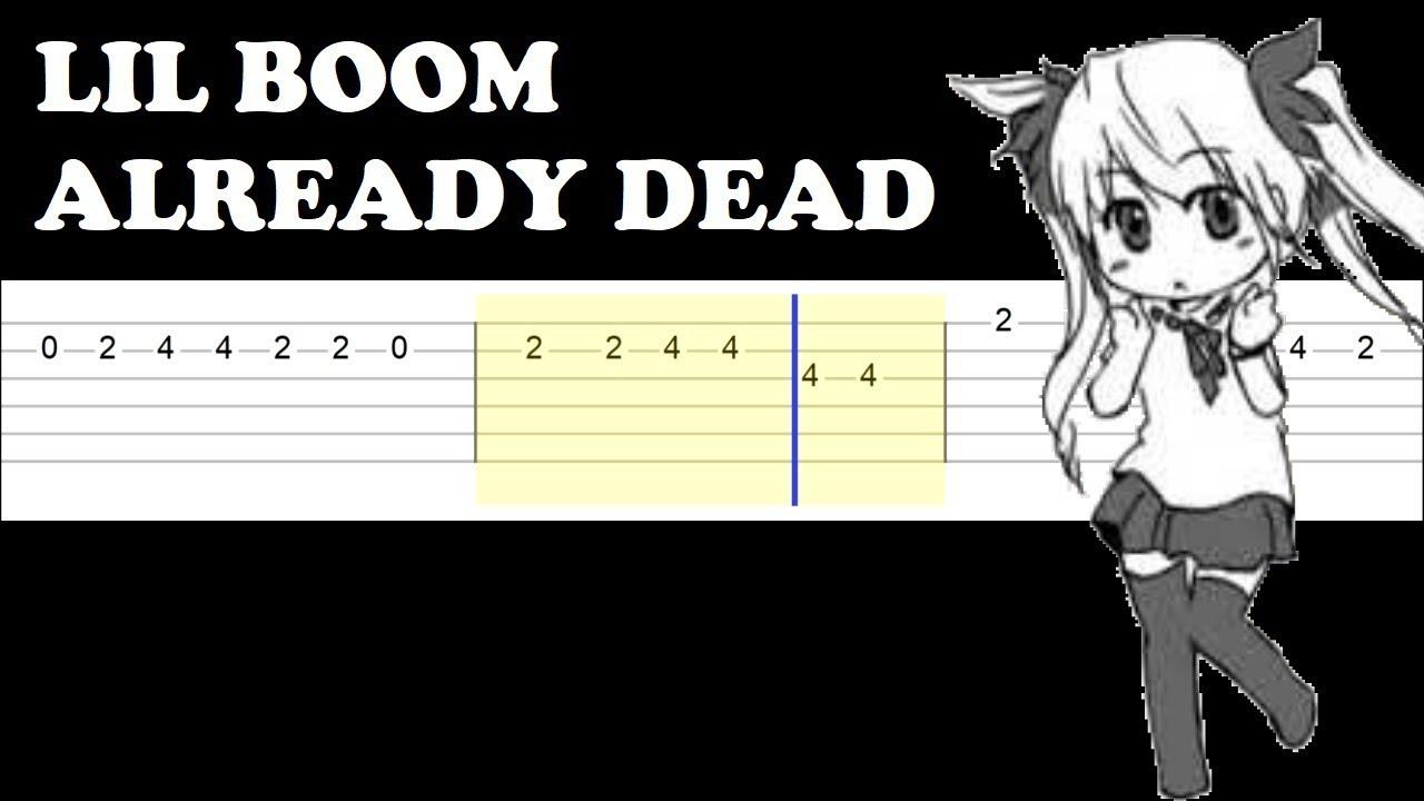 Lil Boom Dead (Easy Guitar Tabs Tutorial)