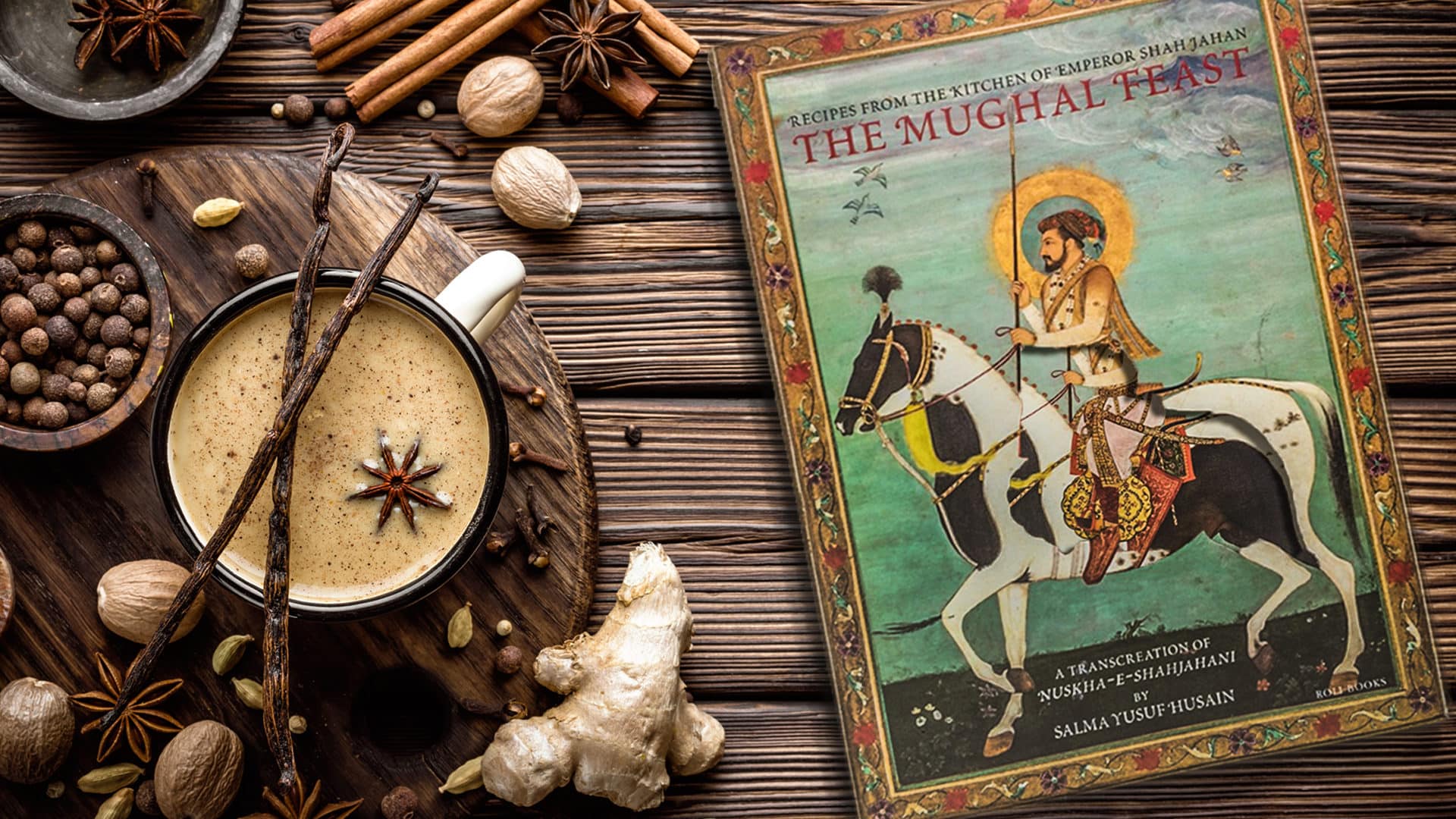 The Mughal Feast is a beautiful new book chronicling recipes