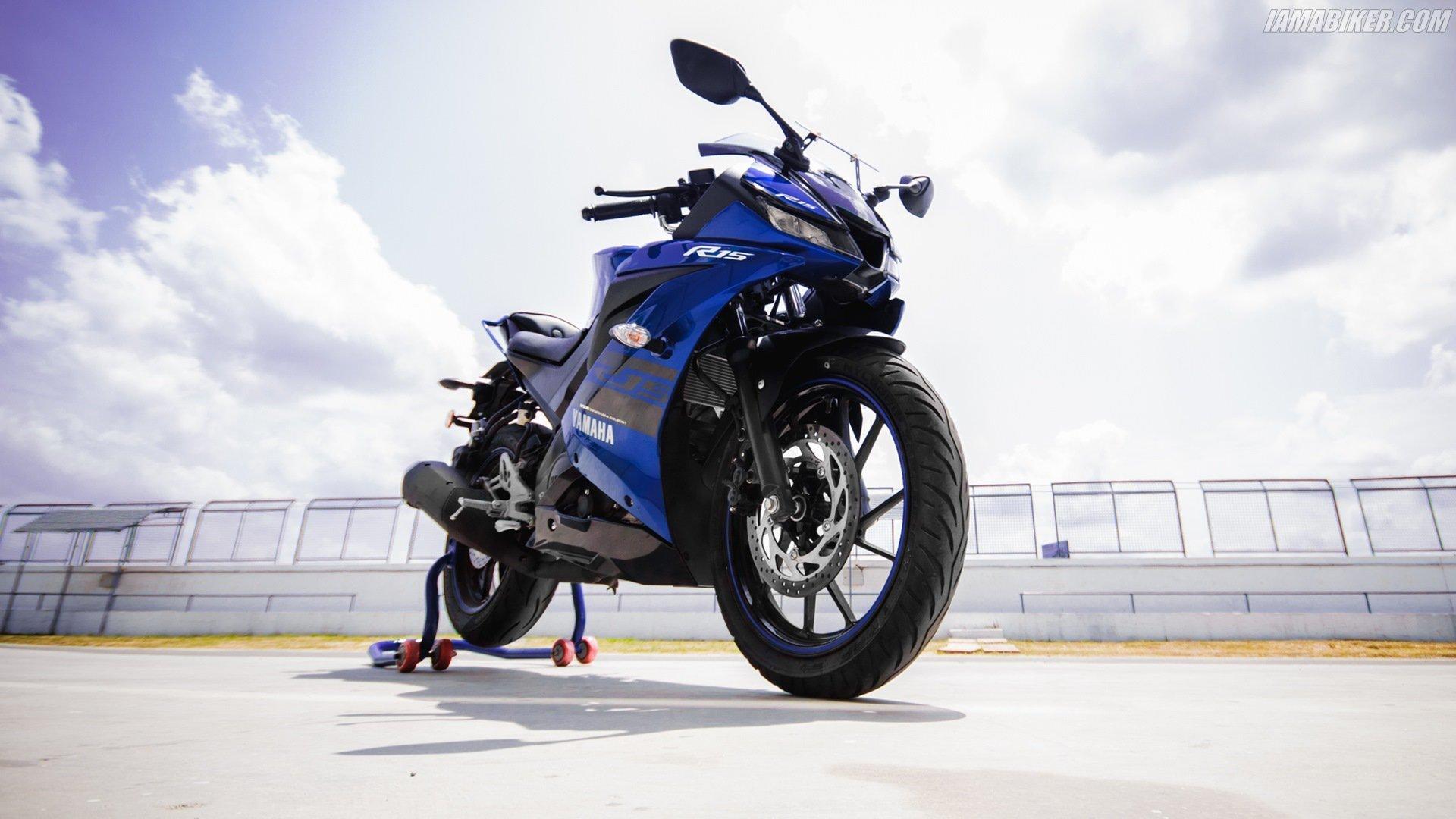 Yamaha R15 V3 HD wallpaper. IAMABIKER Motorcycle!