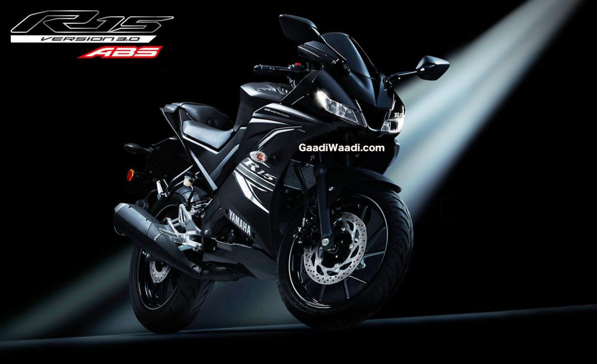 Yamaha YZF R15 V3 Gets A New Darknight Colour, Launched With ABS