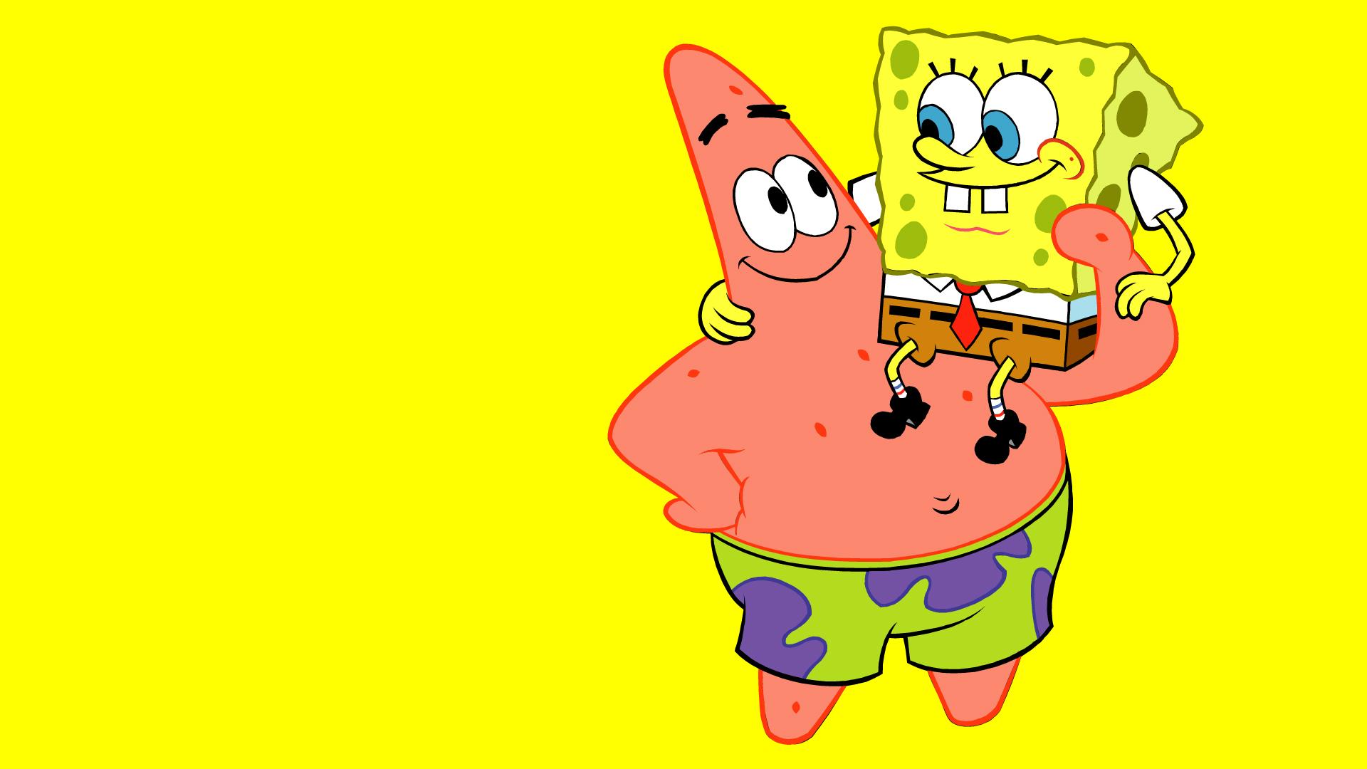 Spongebob and Patrick star (spongebob) Wallpaper