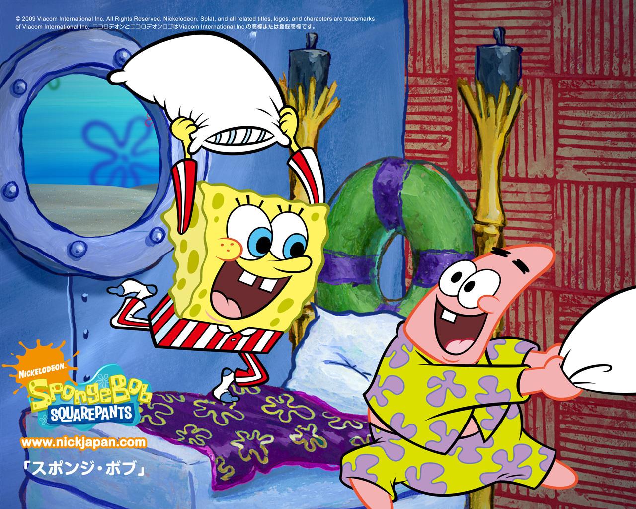 Spongebob and Patrick wallpaper Squarepants