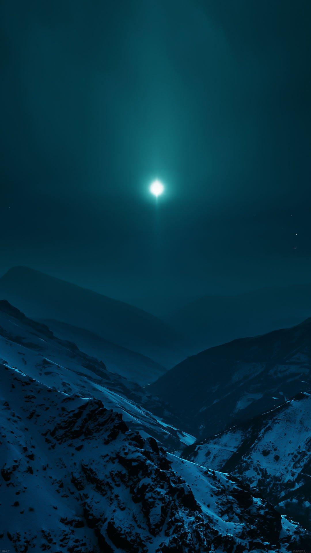 Wallpaper Nature Earth Asleep Mountain Night Android