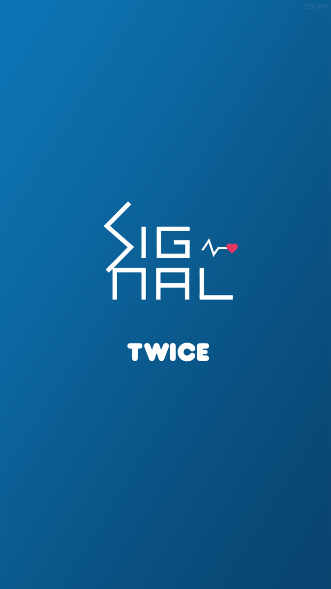 Twice Signal wallpaper. Twice 壁紙, トゥワイス, 壁紙