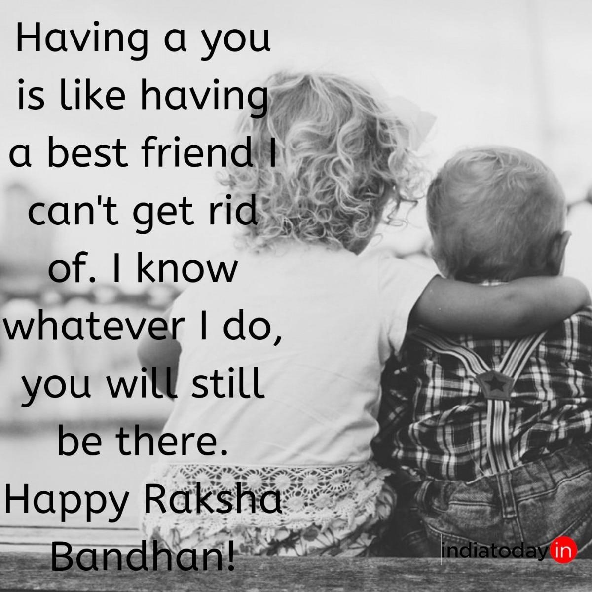 Happy Raksha Bandhan: Unique picture quotes and messages