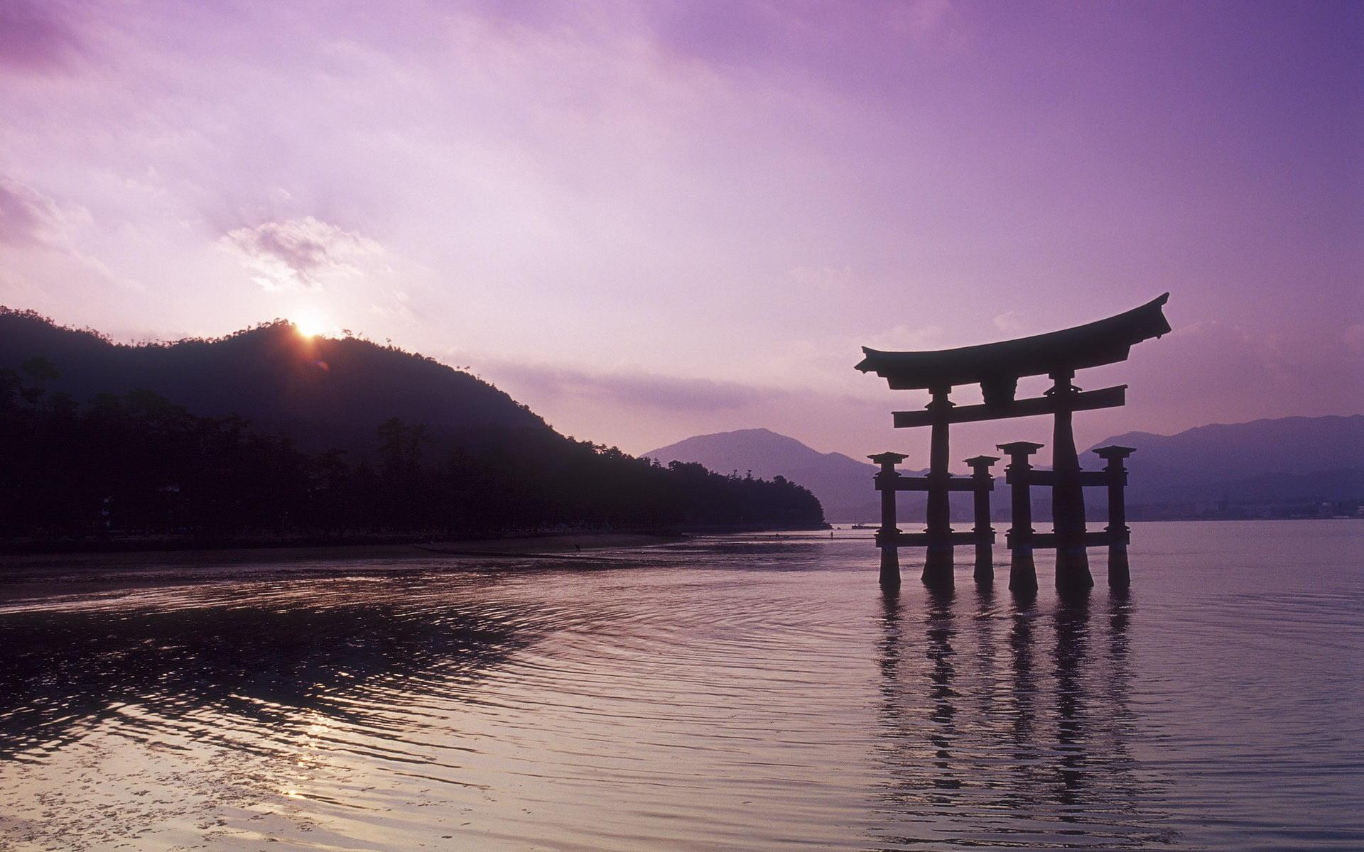 Itsukushima Shrine, Japan, Japan, nature, Miyajima HD