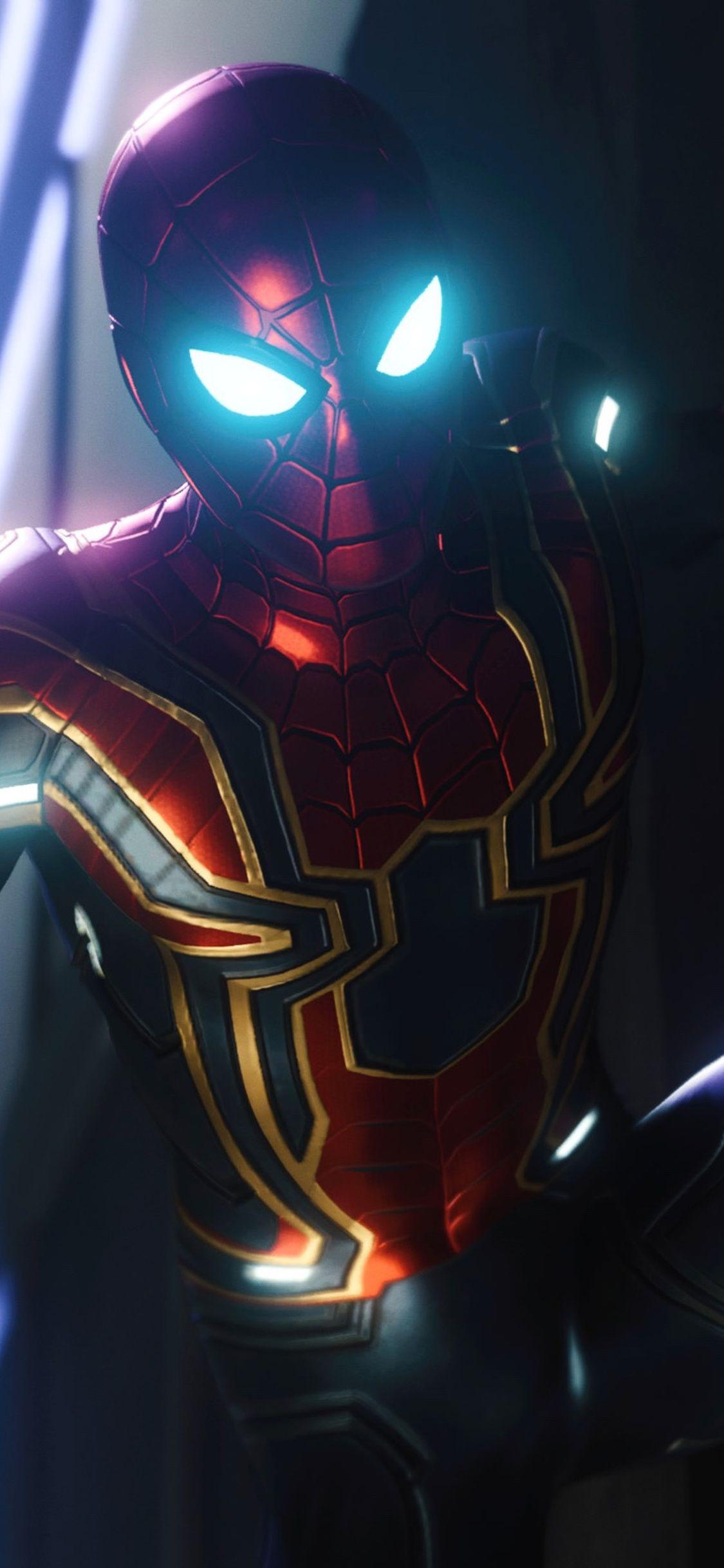 Spiderman PS4 Iron Spider Suit iPhone XS, iPhone 10
