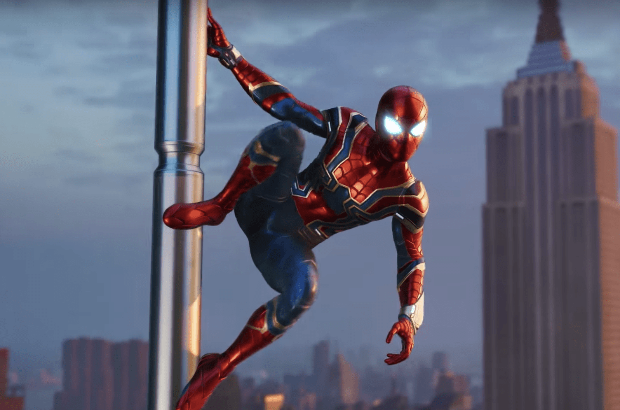 New Spider Man PS4 Game's Iron Spider Suit Revealed
