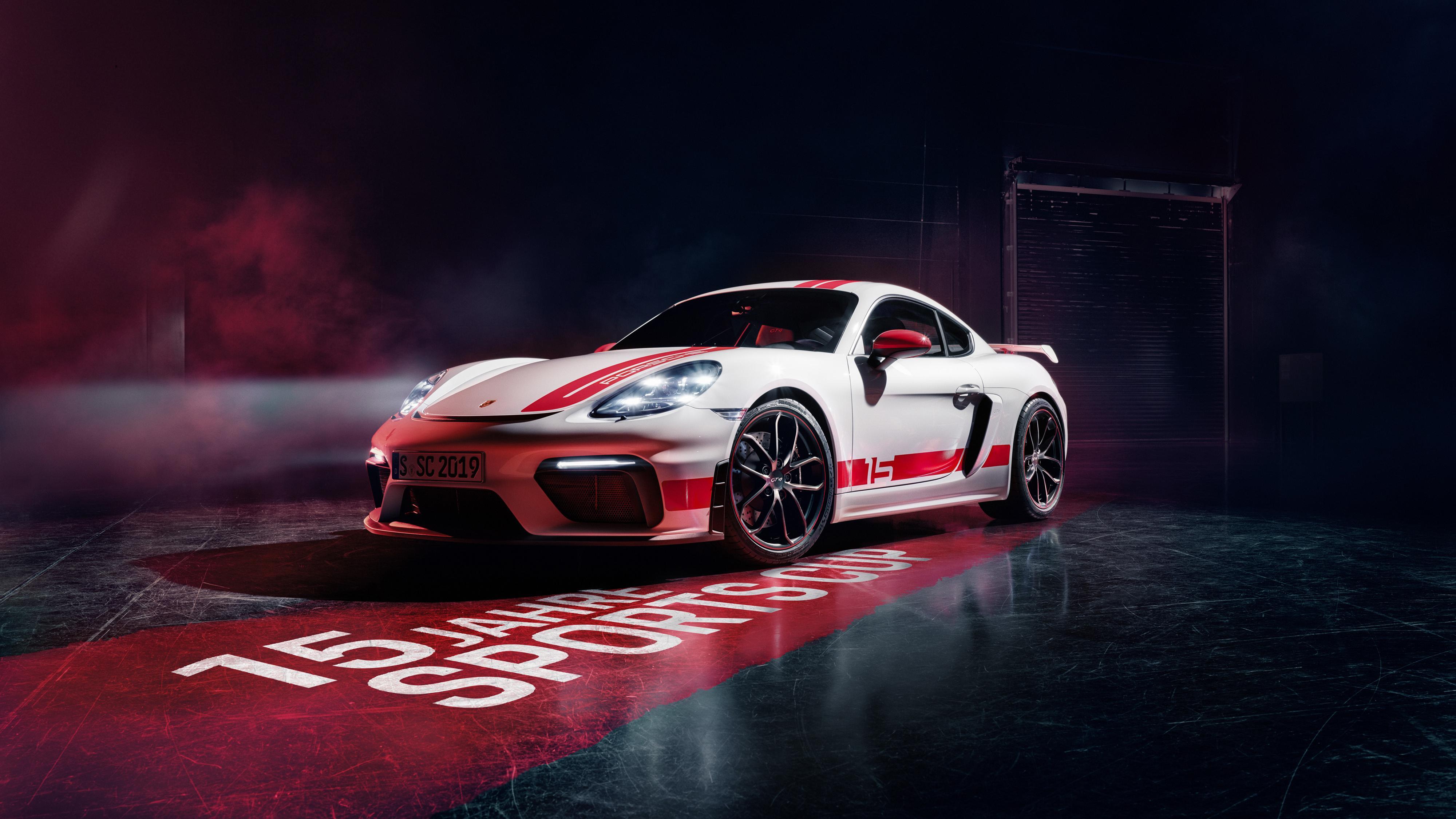 Porsche 718 Cayman GT4 Sports Cup Edition 2019 4K Wallpaper