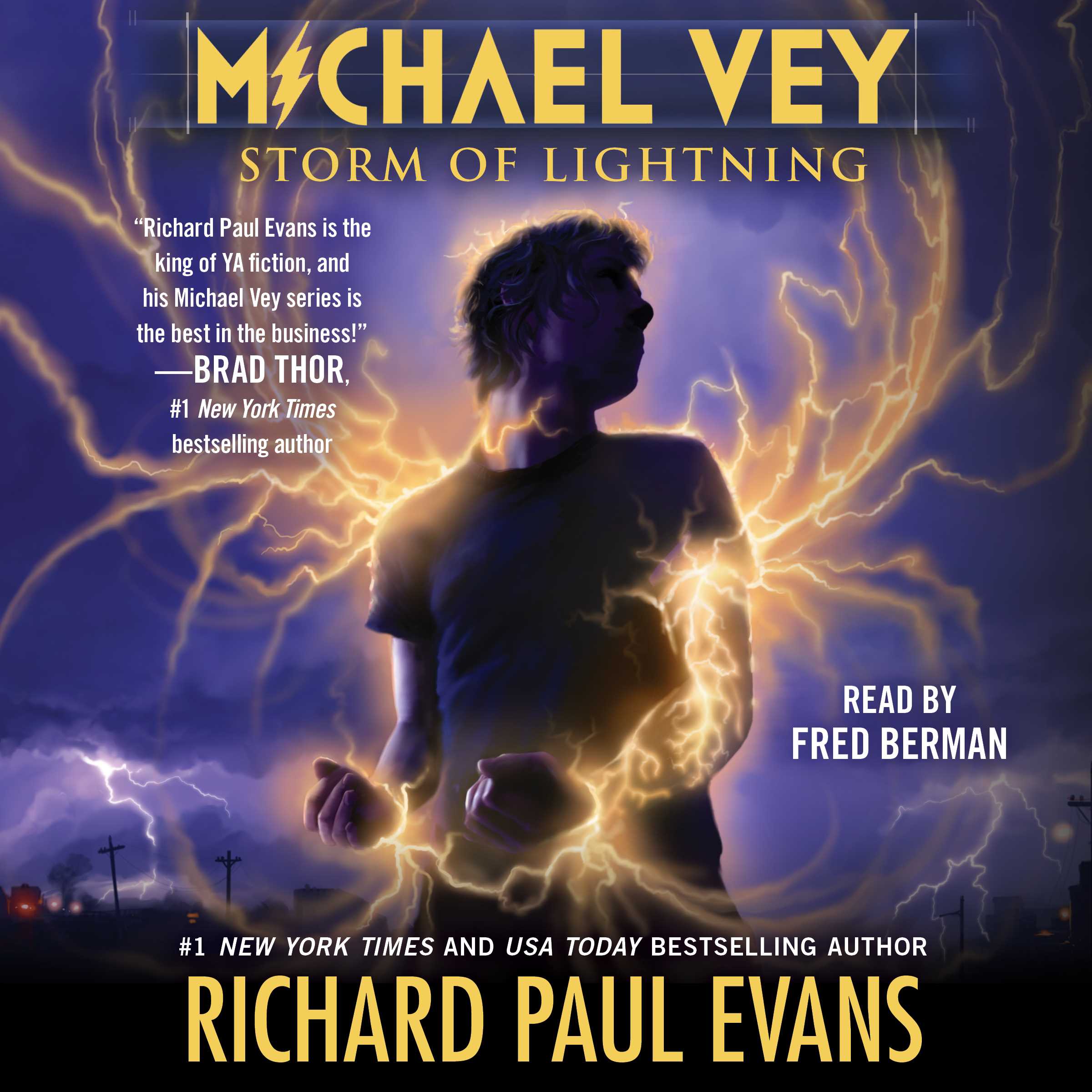 Michael Vey 5 Audiobook by Richard Paul Evans, Fred Berman