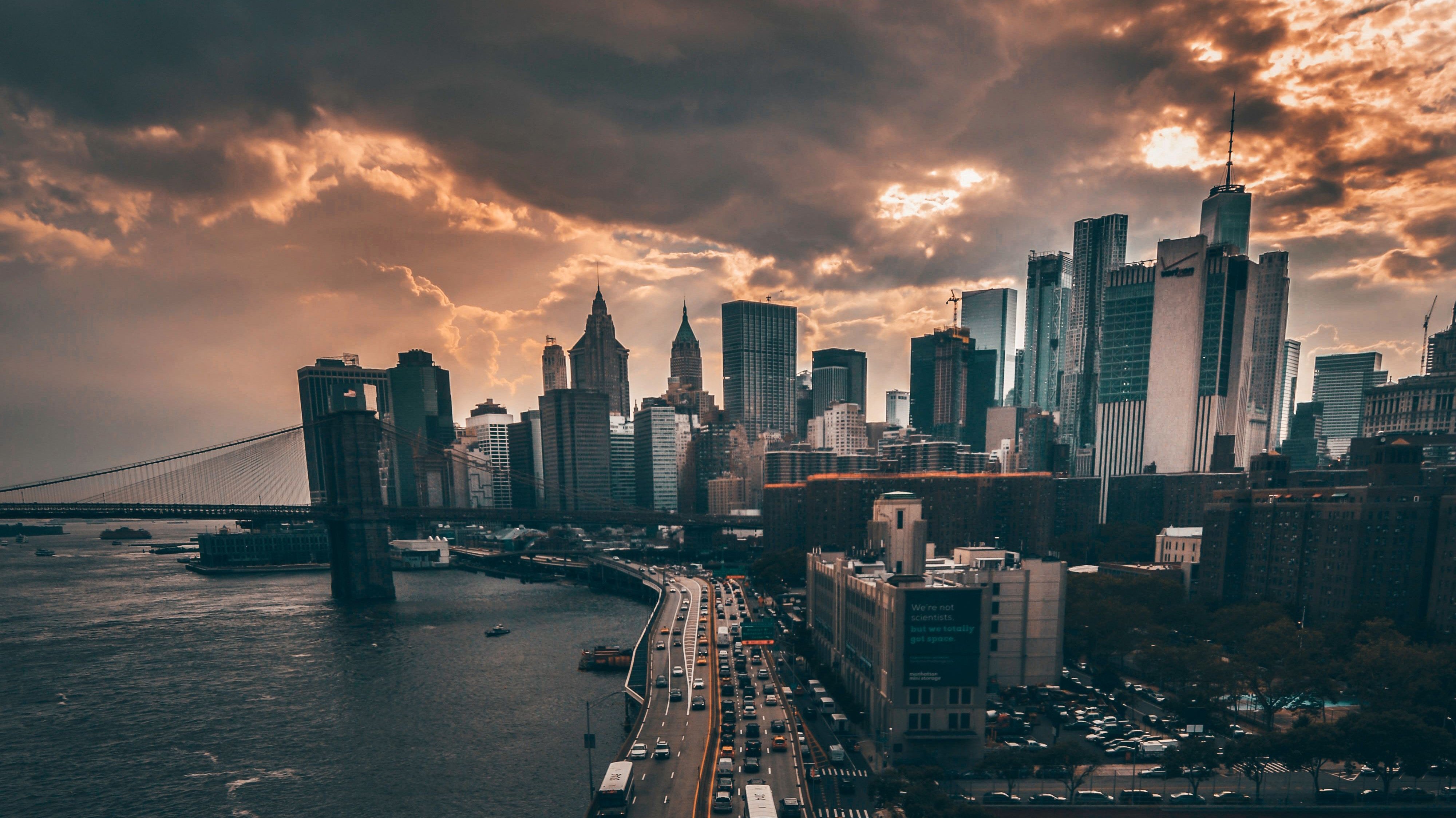 Manhattan Cityscape 4k Wallpapers Wallpaper Cave