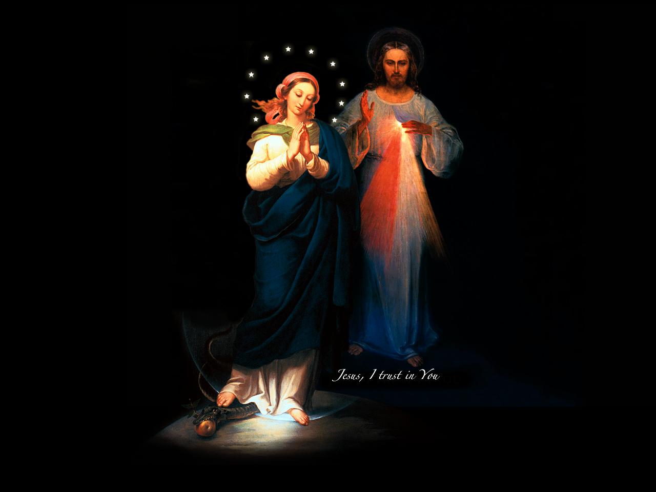 Download the Marian.org Wallpaper. The Divine Mercy