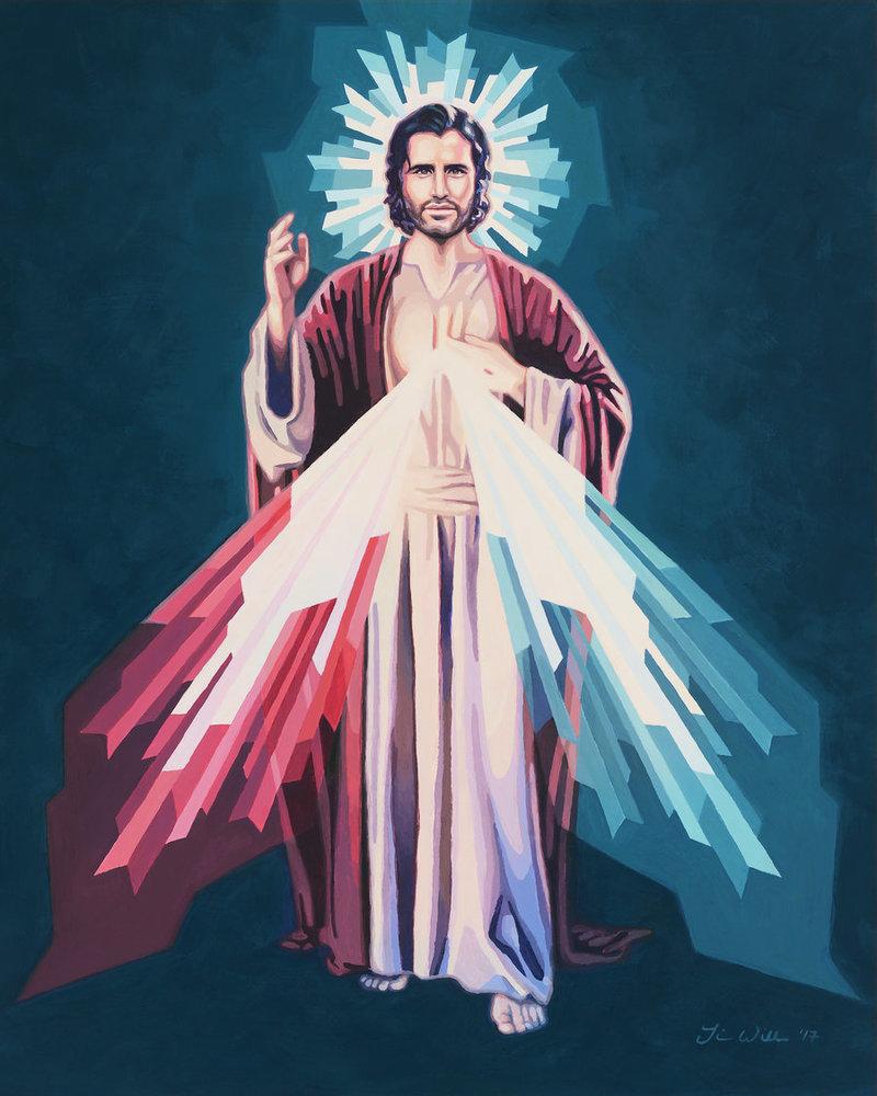 Divine Mercy Painting. Explore