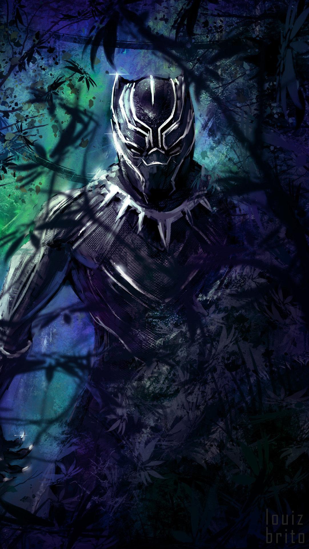 Black Panther Amazing Fan Art, HD Superheroes Wallpaper