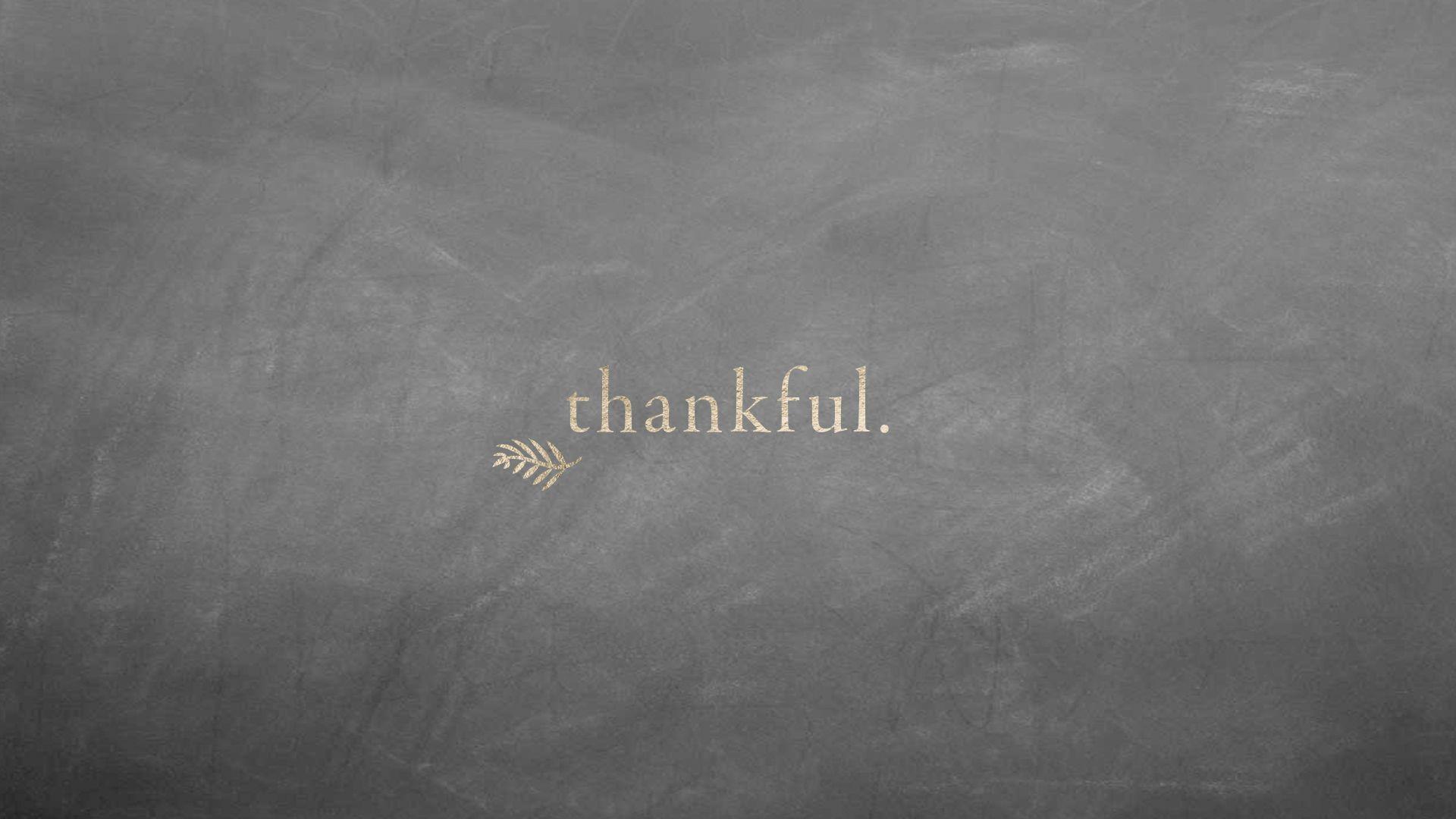 Thankful Wallpaper