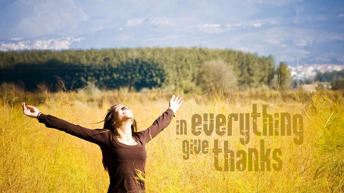 Be Thankful!