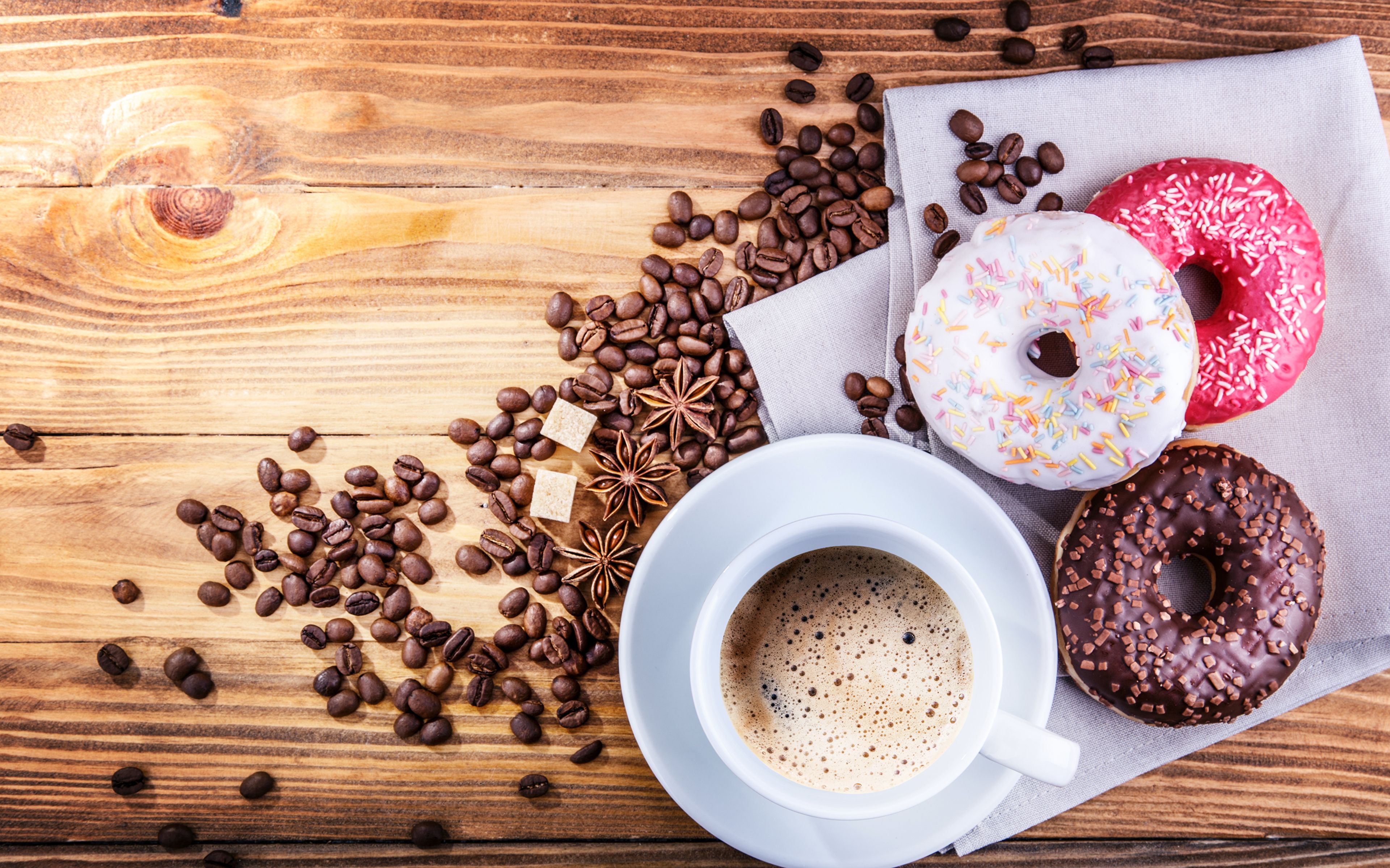 Coffee and Donut Wallpaper Free Coffee and Donut