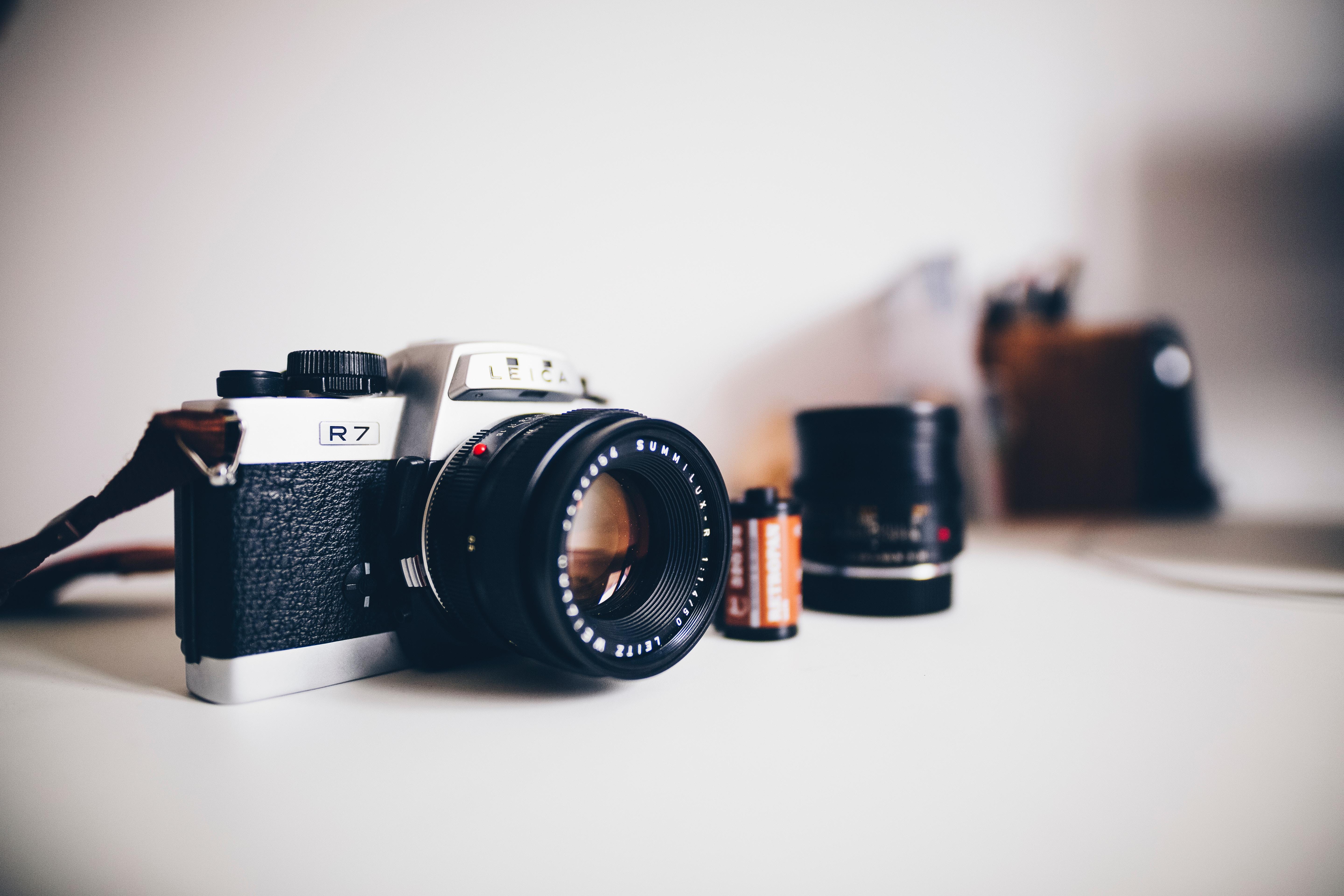 Leica R7 Analog Camera. HD photo