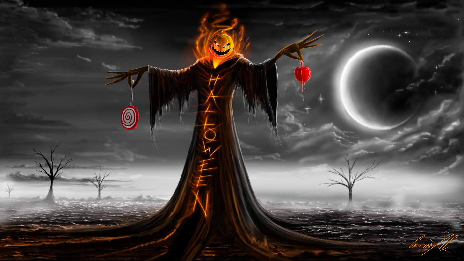 Scary Halloween Desktop Wallpaper