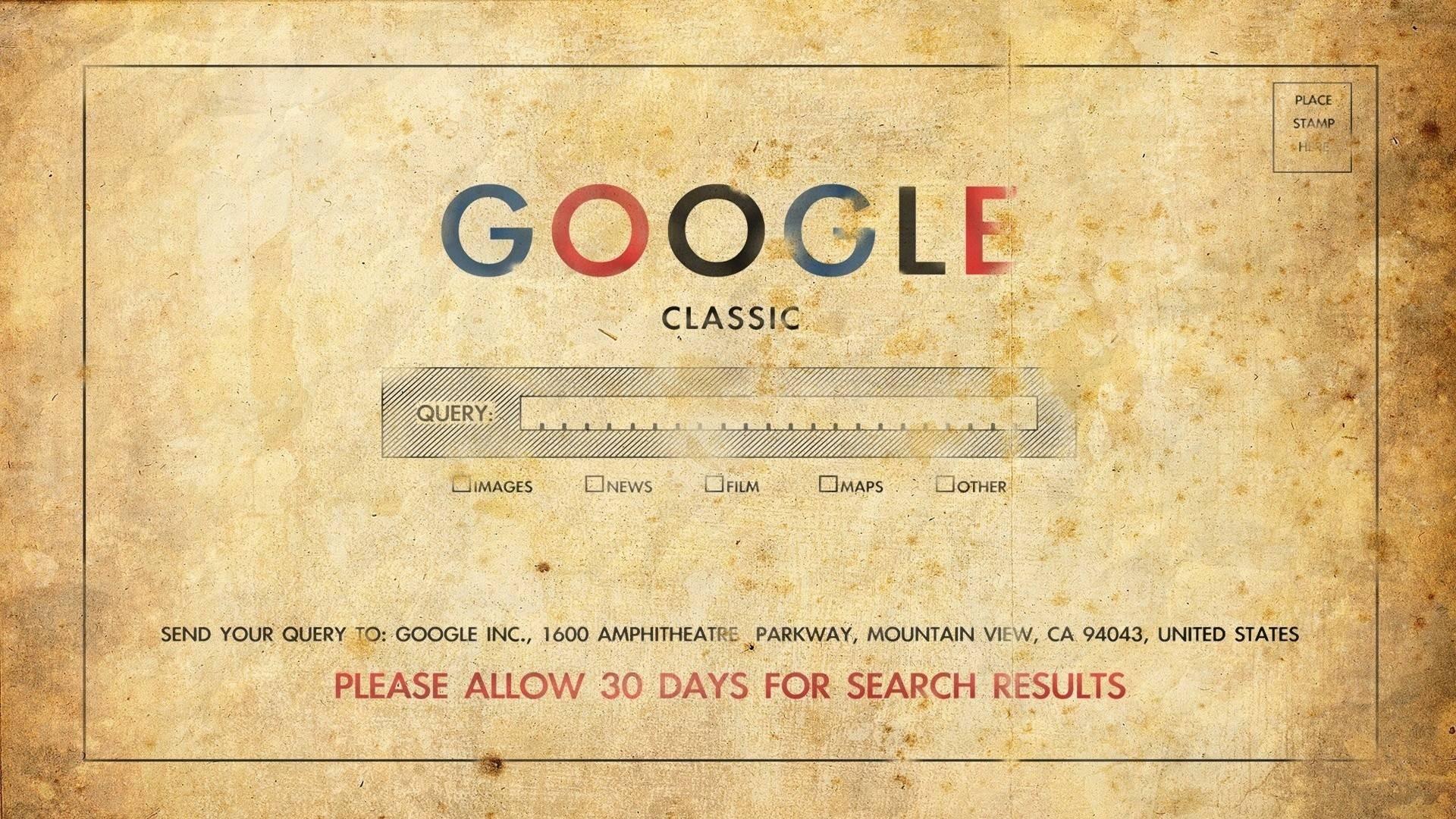Retro Vintage Google Wallpaper Background