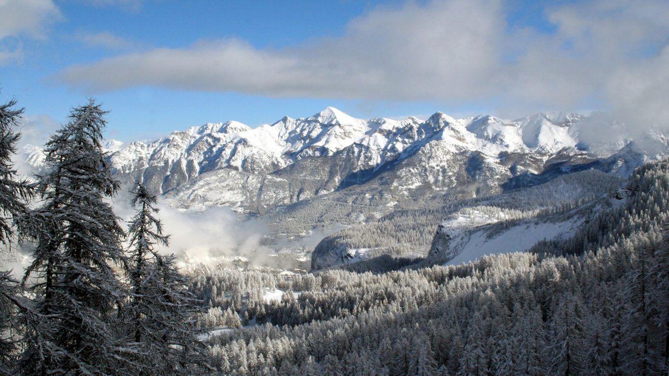 Adirondack Mountains Winter Wallpaper at