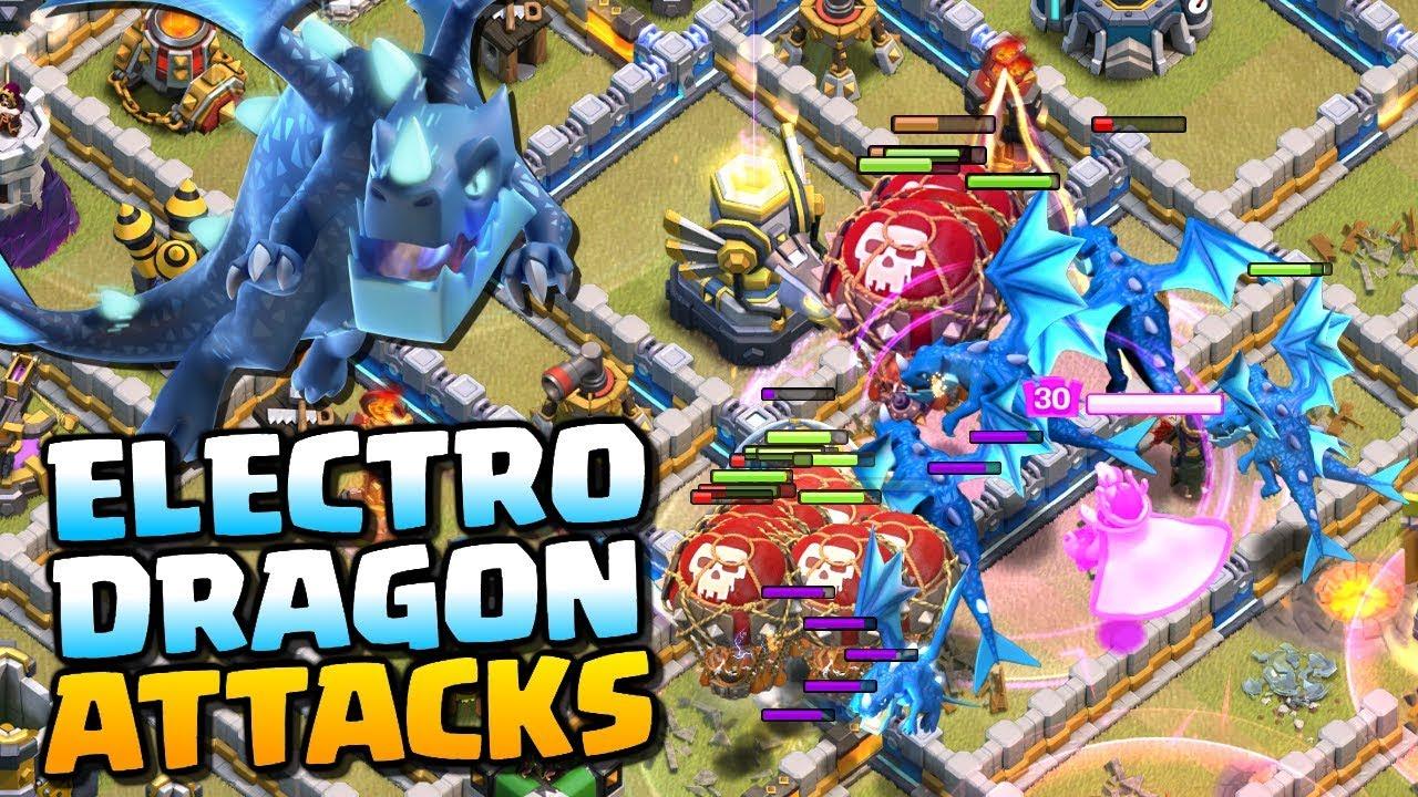 Electro Dragon COC Wallpapers - Wallpaper Cave