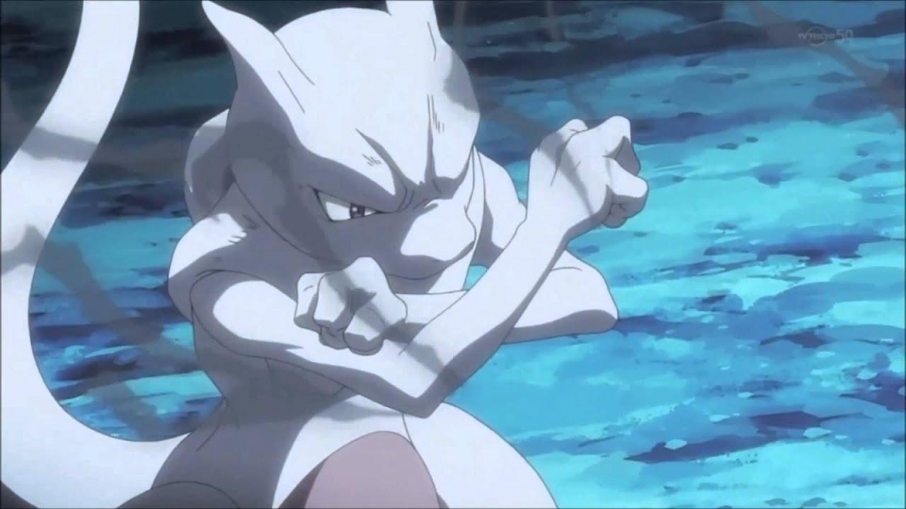 Mega Charizard X vs Mewtwo [Full Fight, HD]