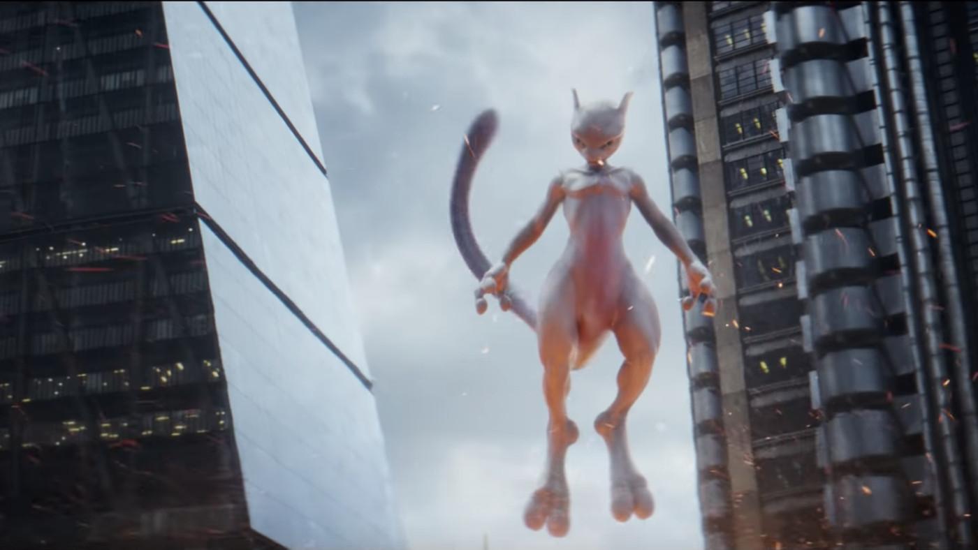 New Detective Pikachu trailer introduces a menacing Mewtwo