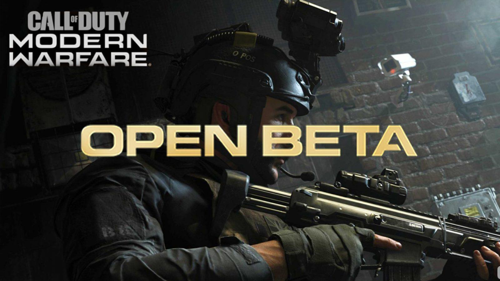 Call of Duty: Modern Warfare Beta Debuts This Week, Here Is