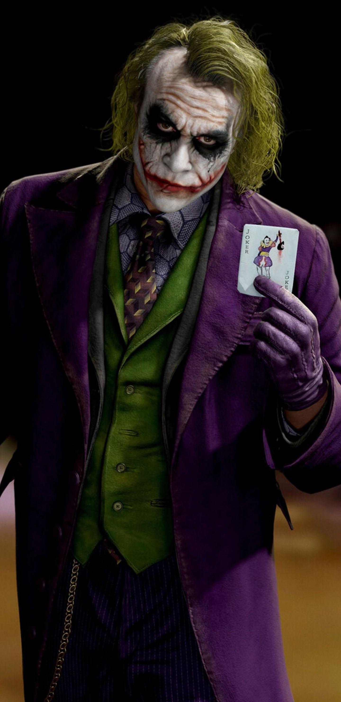 Heath Ledger Joker Iphone 11 Wallpaper