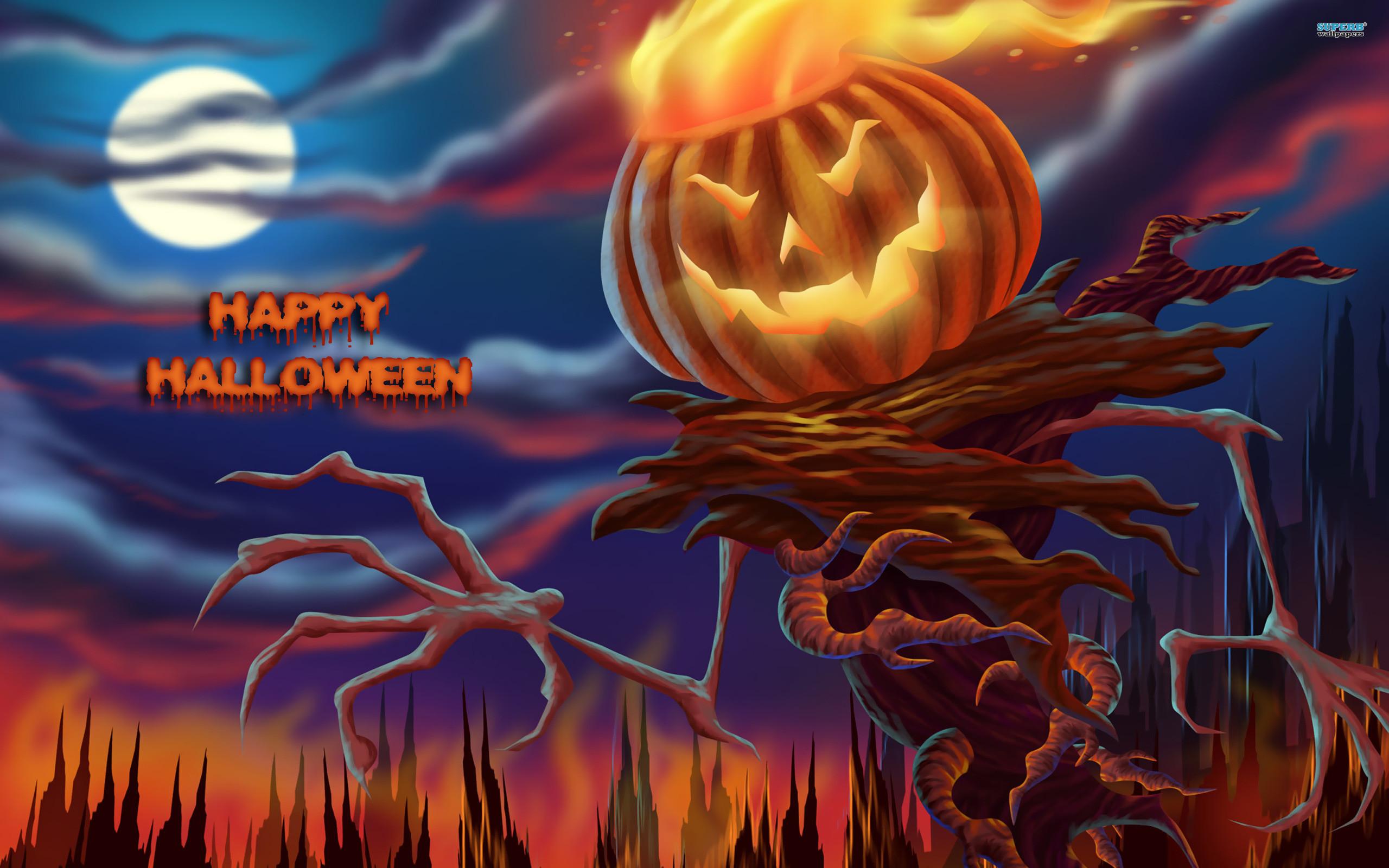 Scary Halloween Wallpaper HD background picture