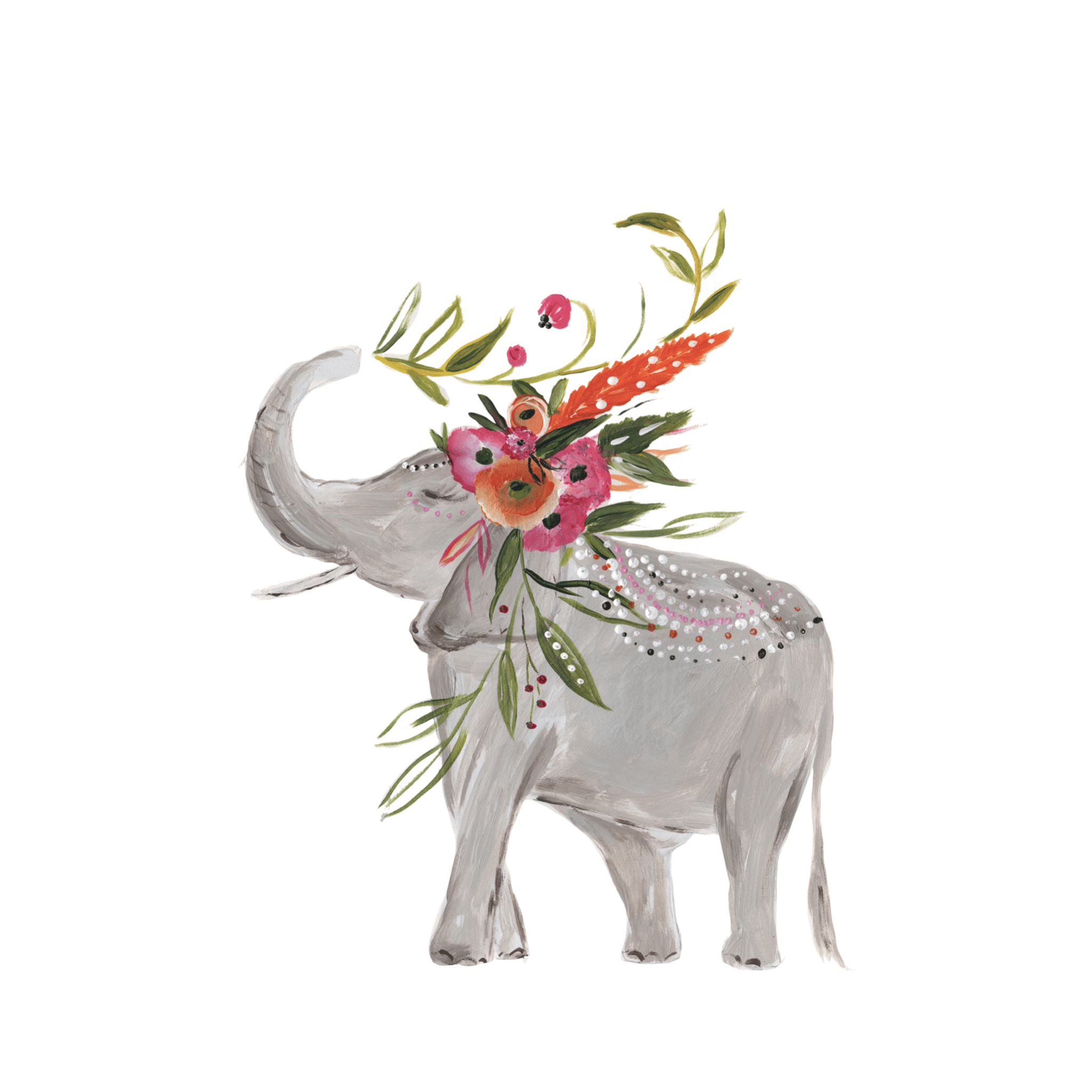 Boho Elephant [Art Print]