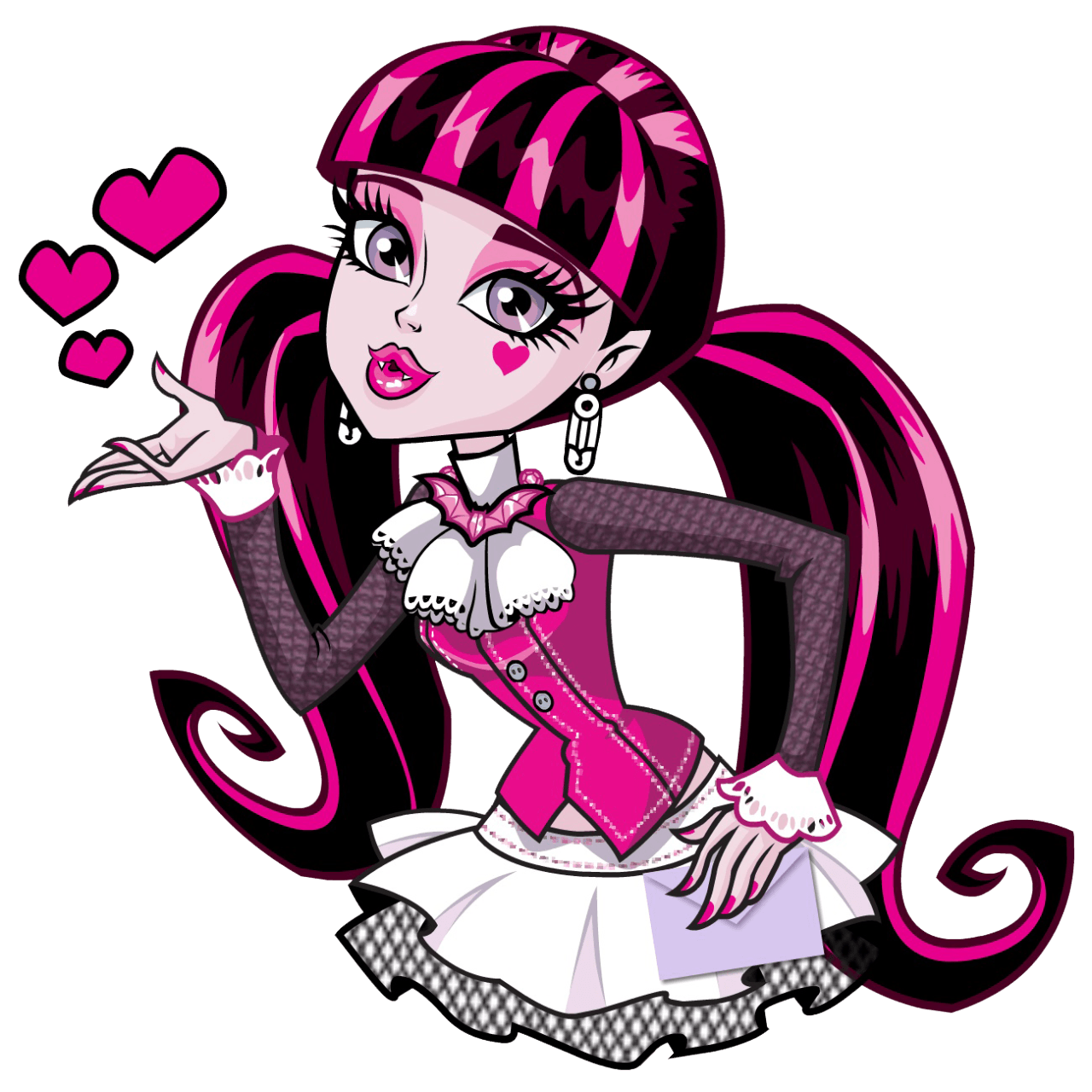 Monster High: Draculaura! Draculaura is the daughter