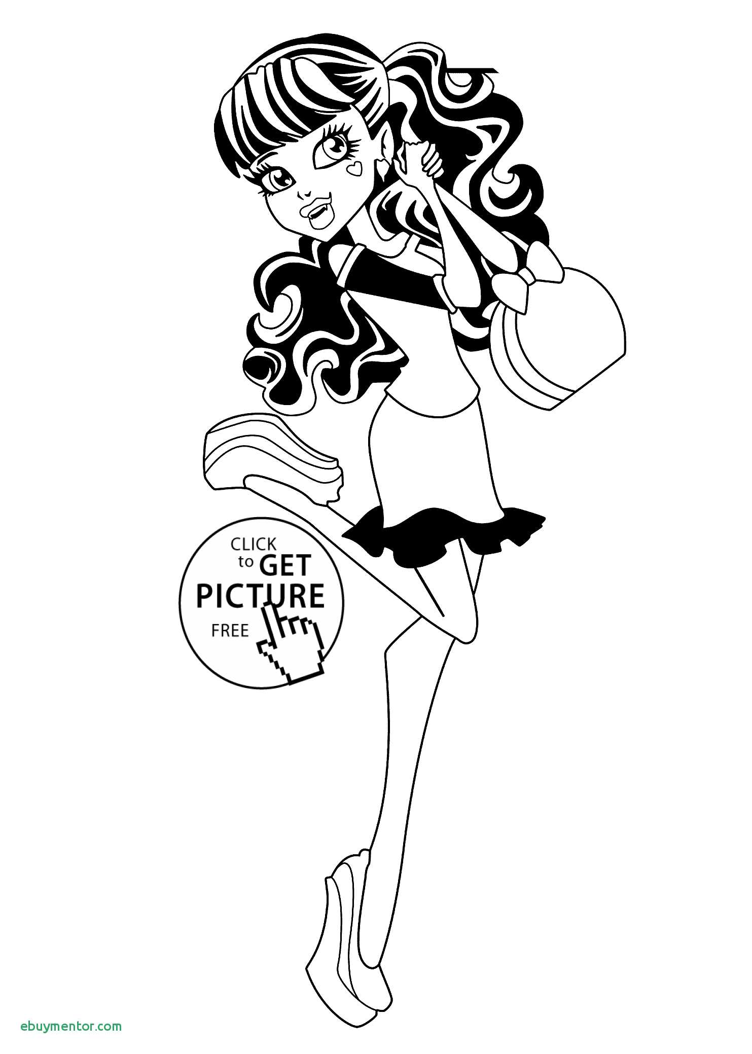 Collection of 'Monster high draculaura drawing'. Download