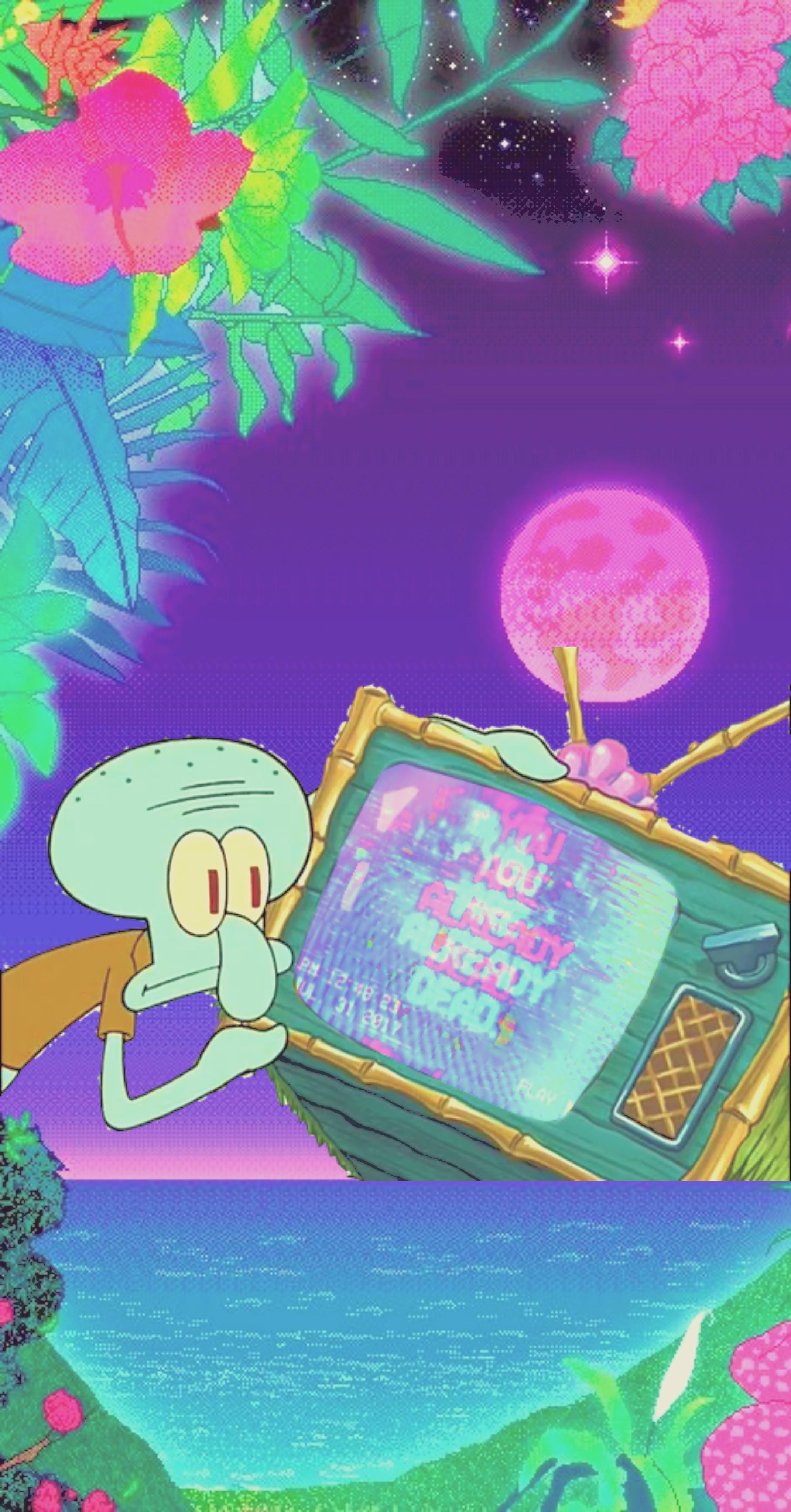 Spongebob Aesthetic Phone Wallpaper 3