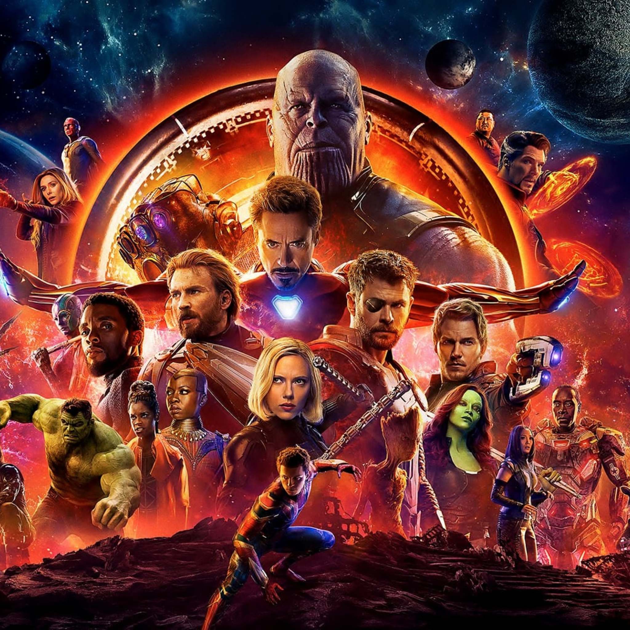 Avengers Infinity War iPad Wallpaper Free Avengers