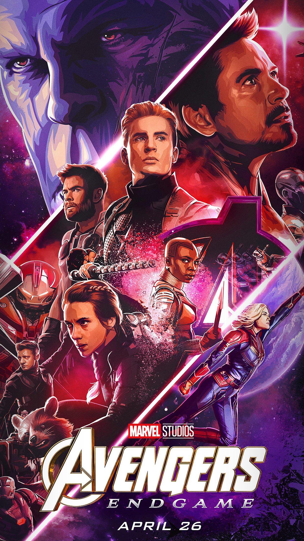 iPhone wallpaper. avengers poster