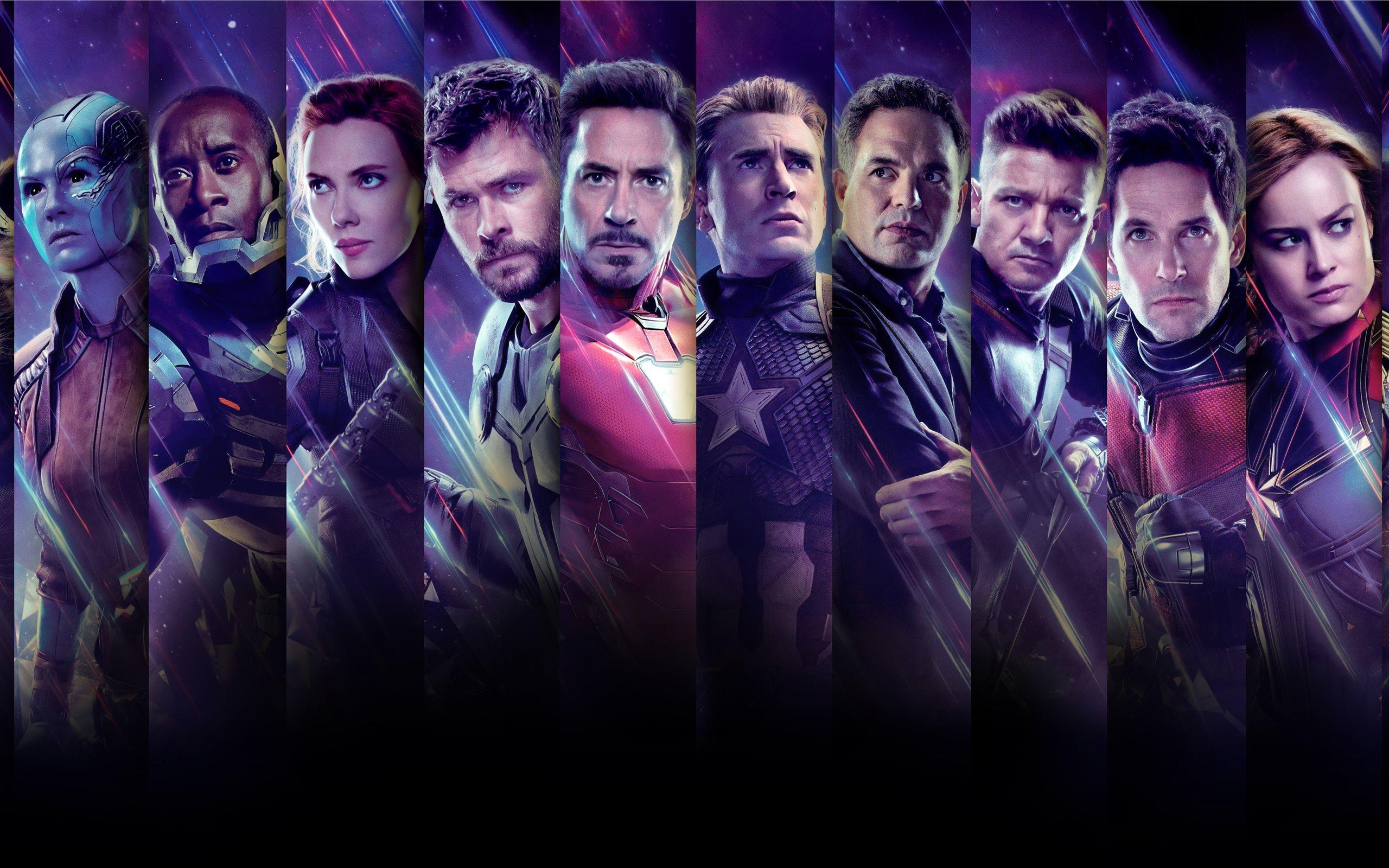avengers end game collage poster 12k Mac Wallpaper Download