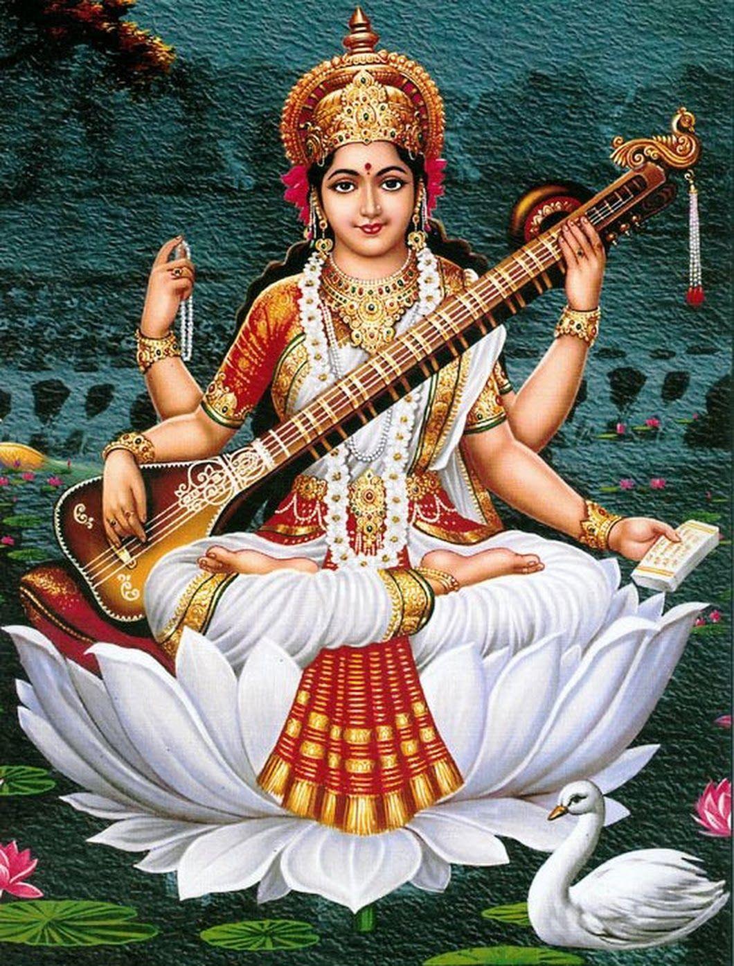 Saraswati Devi Wallpapers Wallpaper Cave