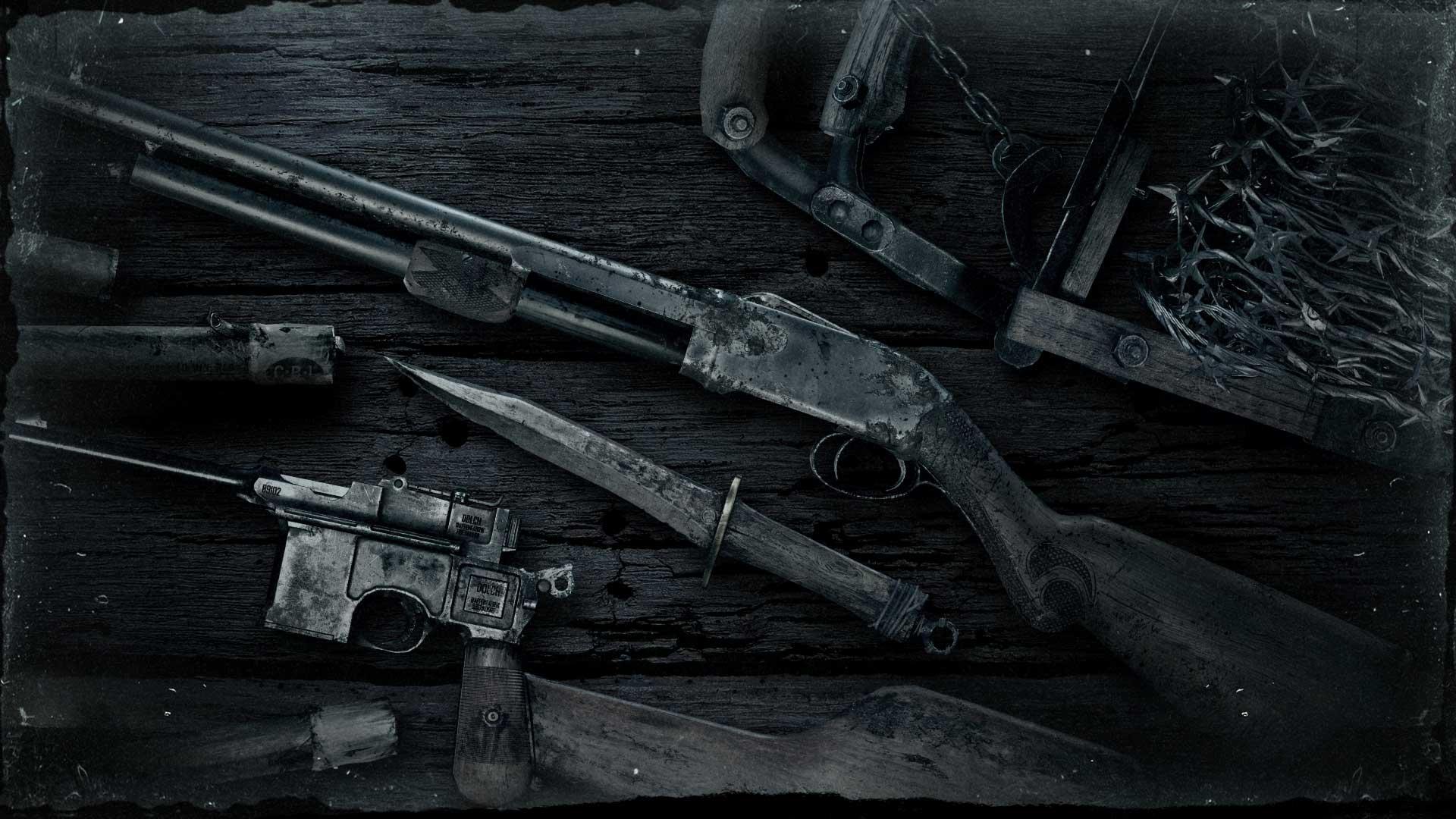 The Hunt: Showdown weapons [1920x1080]
