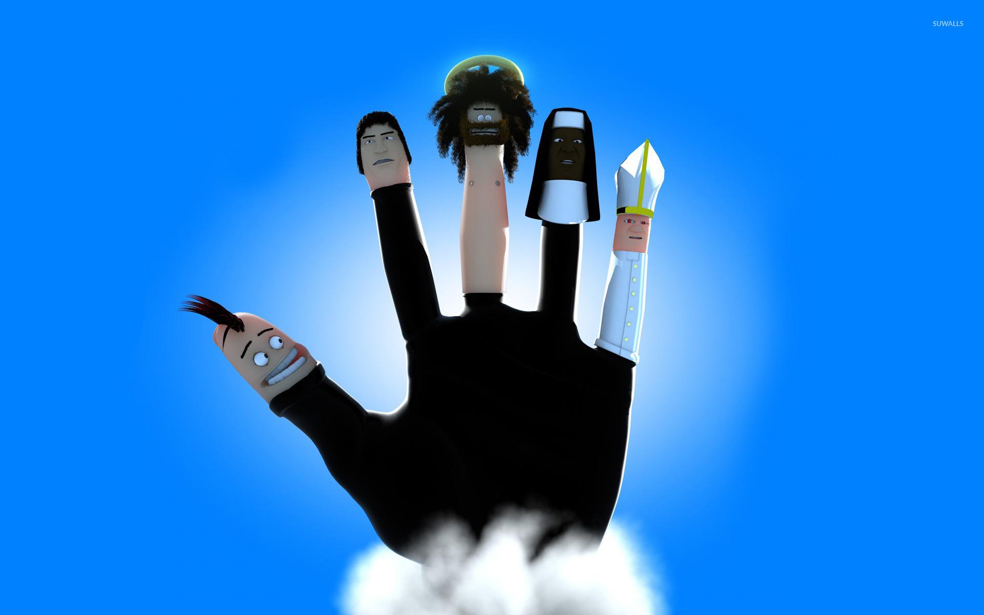 Finger puppets wallpaper wallpaper