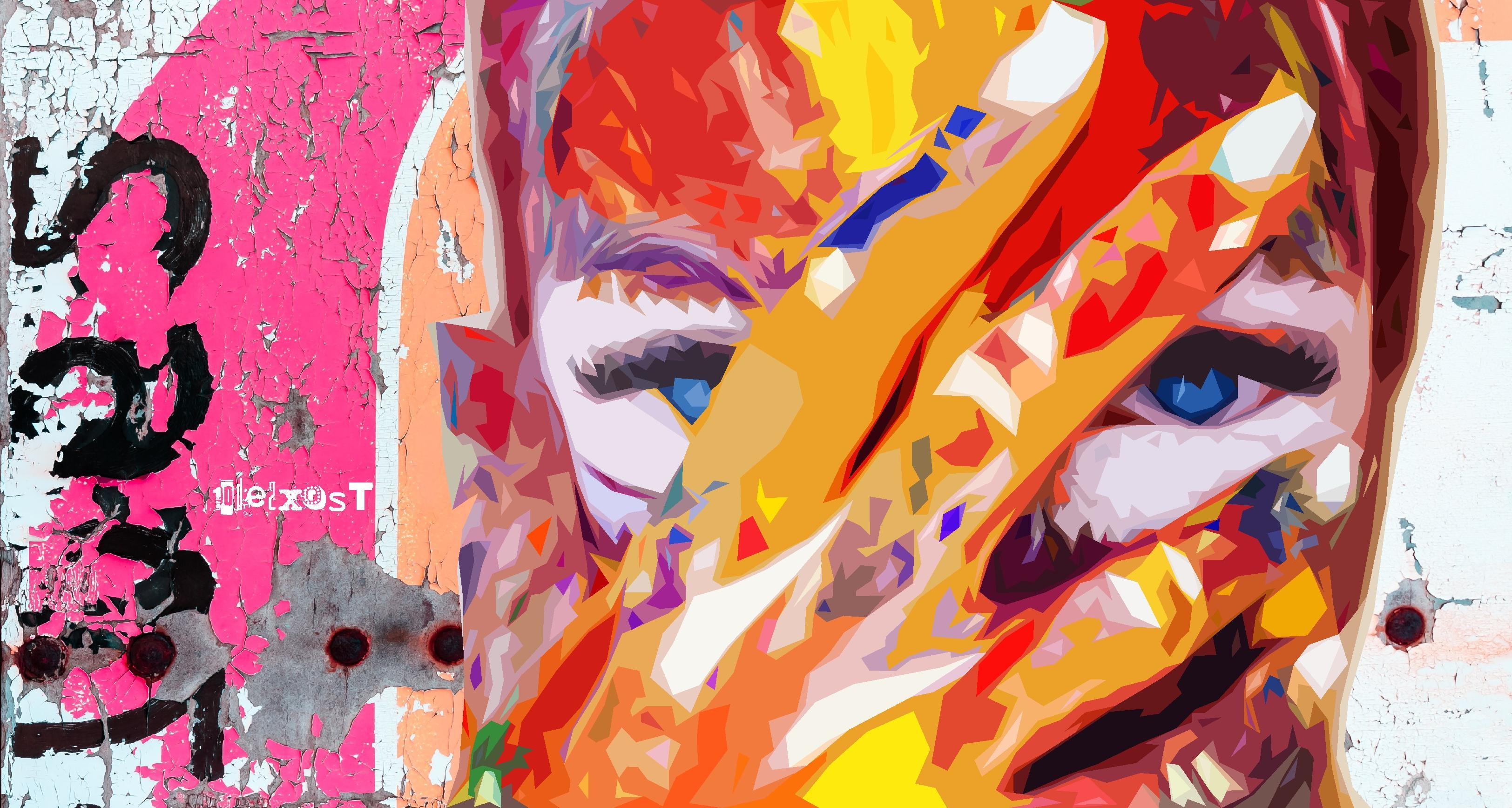 Face, Digital Art, Artwork, Colorful, Colors, Hand