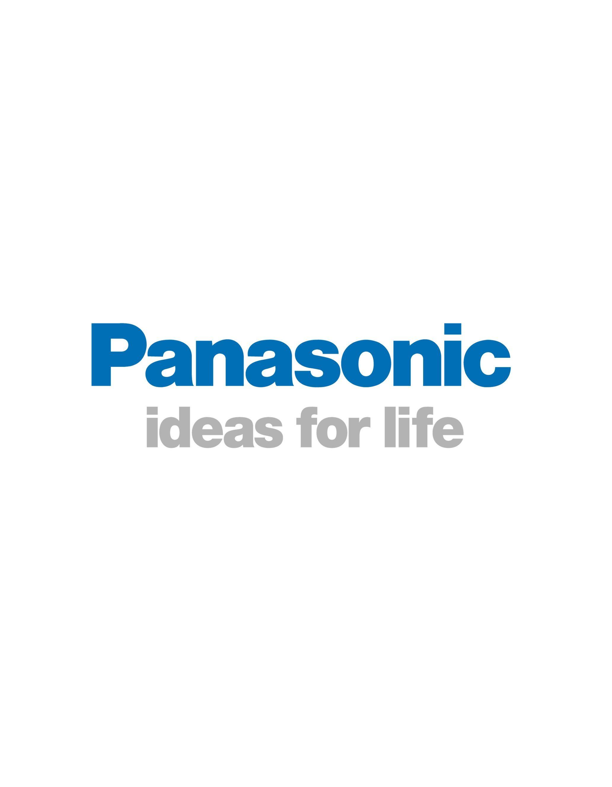 PANASONIC' logo. Logos. Output device, Panasonic remote