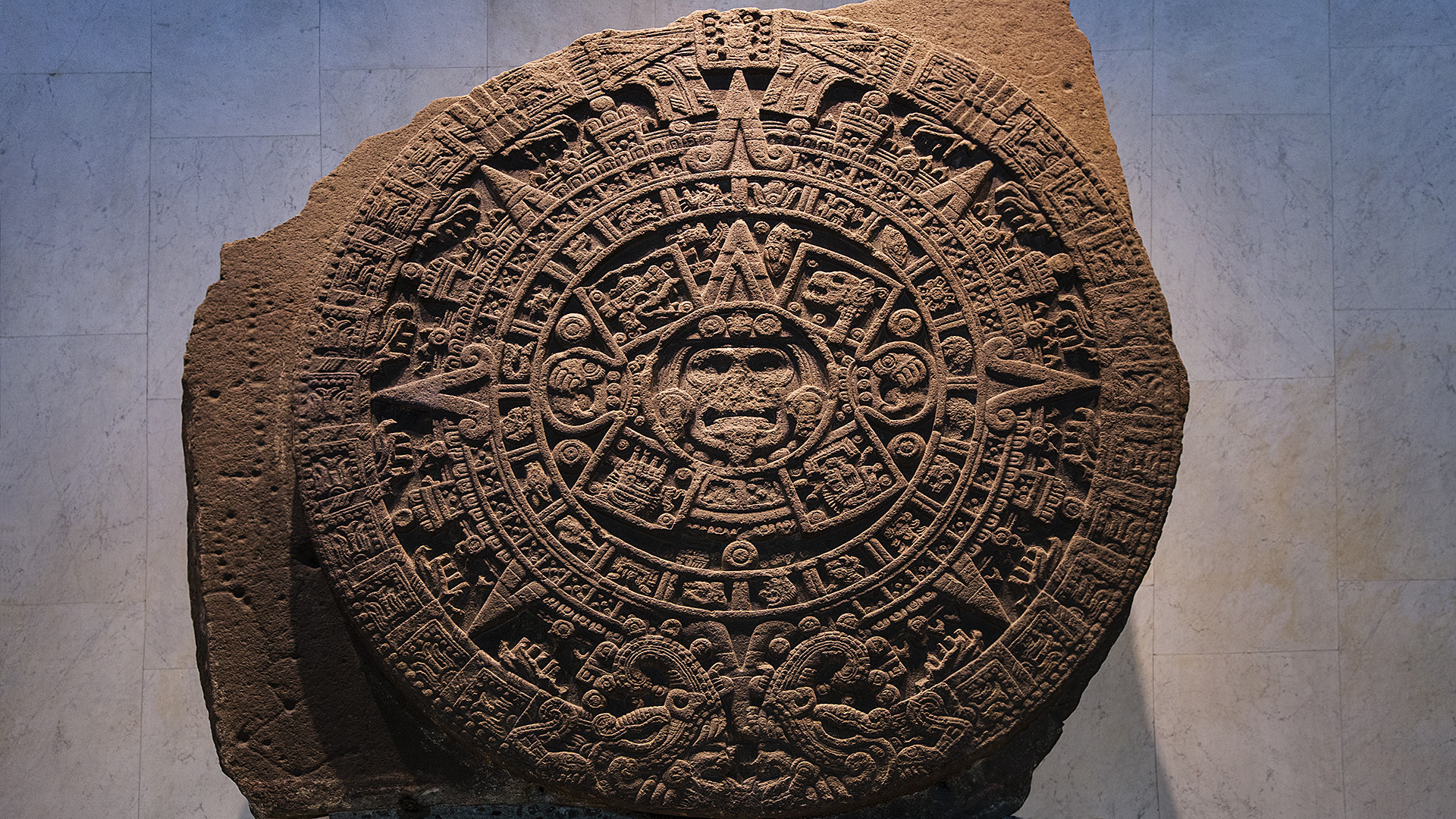 Aztec Calendar Wallpaper