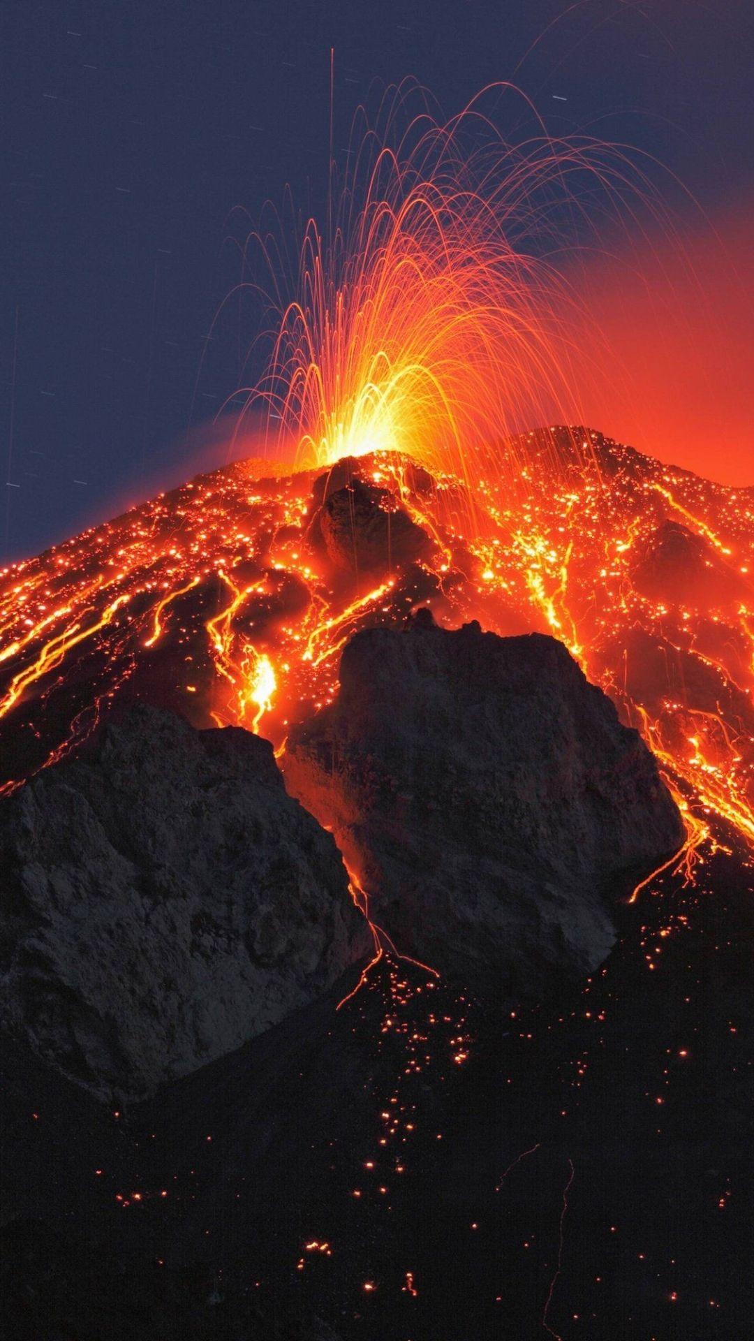Volcano Aesthetic Wallpapers - Wallpaper Cave